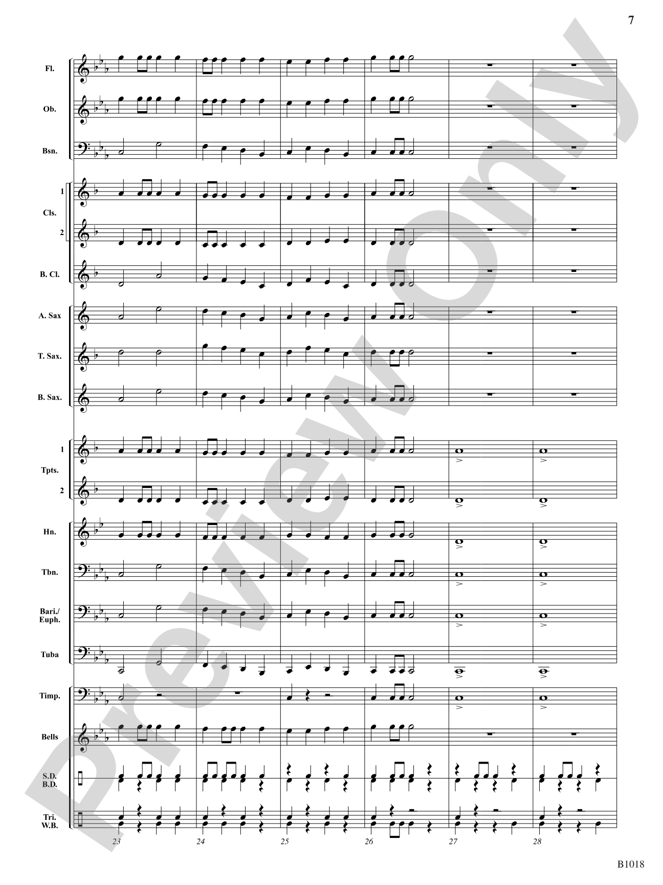Rite of Passage: Concert Band Conductor Score & Parts