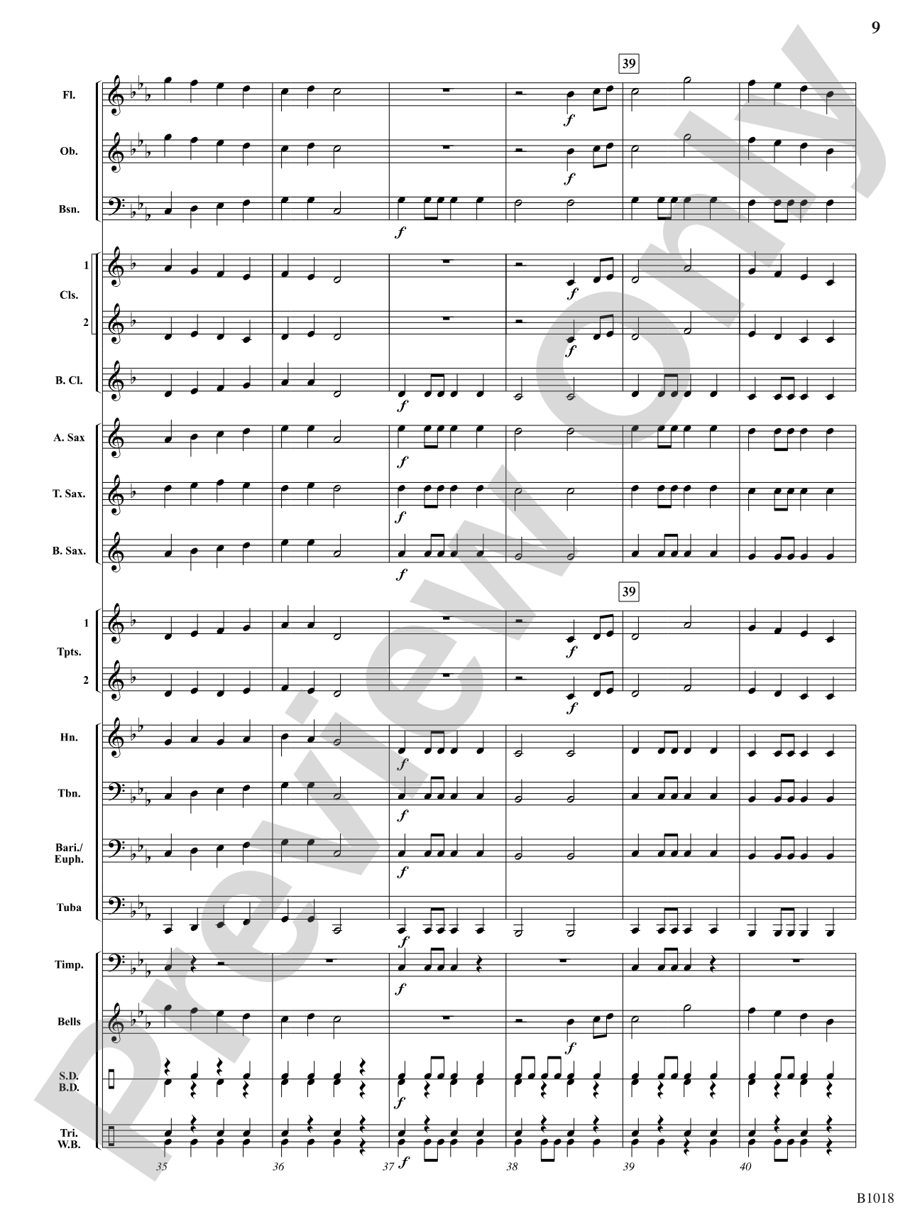 Rite of Passage: Concert Band Conductor Score & Parts