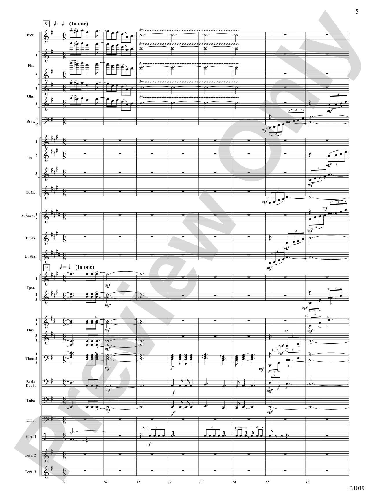 Of Emperors and Chariots: Concert Band Conductor Score & Parts