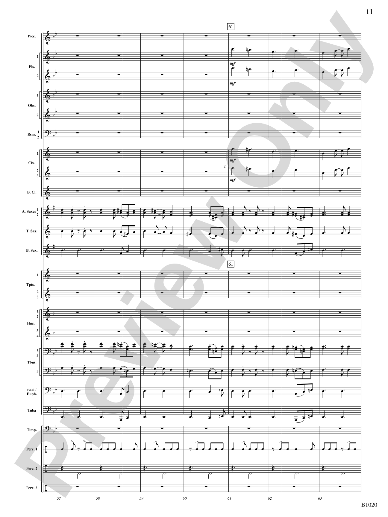 Summer Dances: Concert Band Conductor Score & Parts
