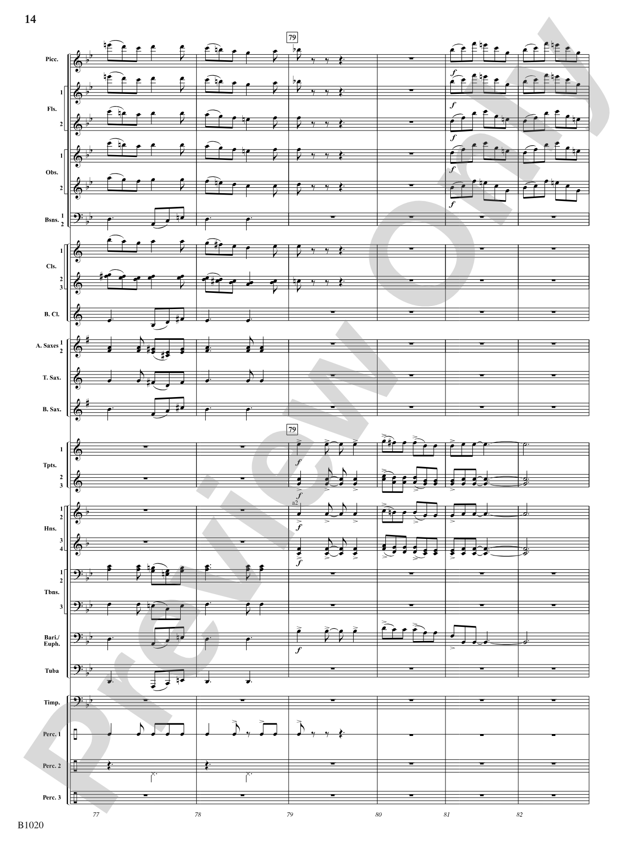 Summer Dances: Concert Band Conductor Score & Parts