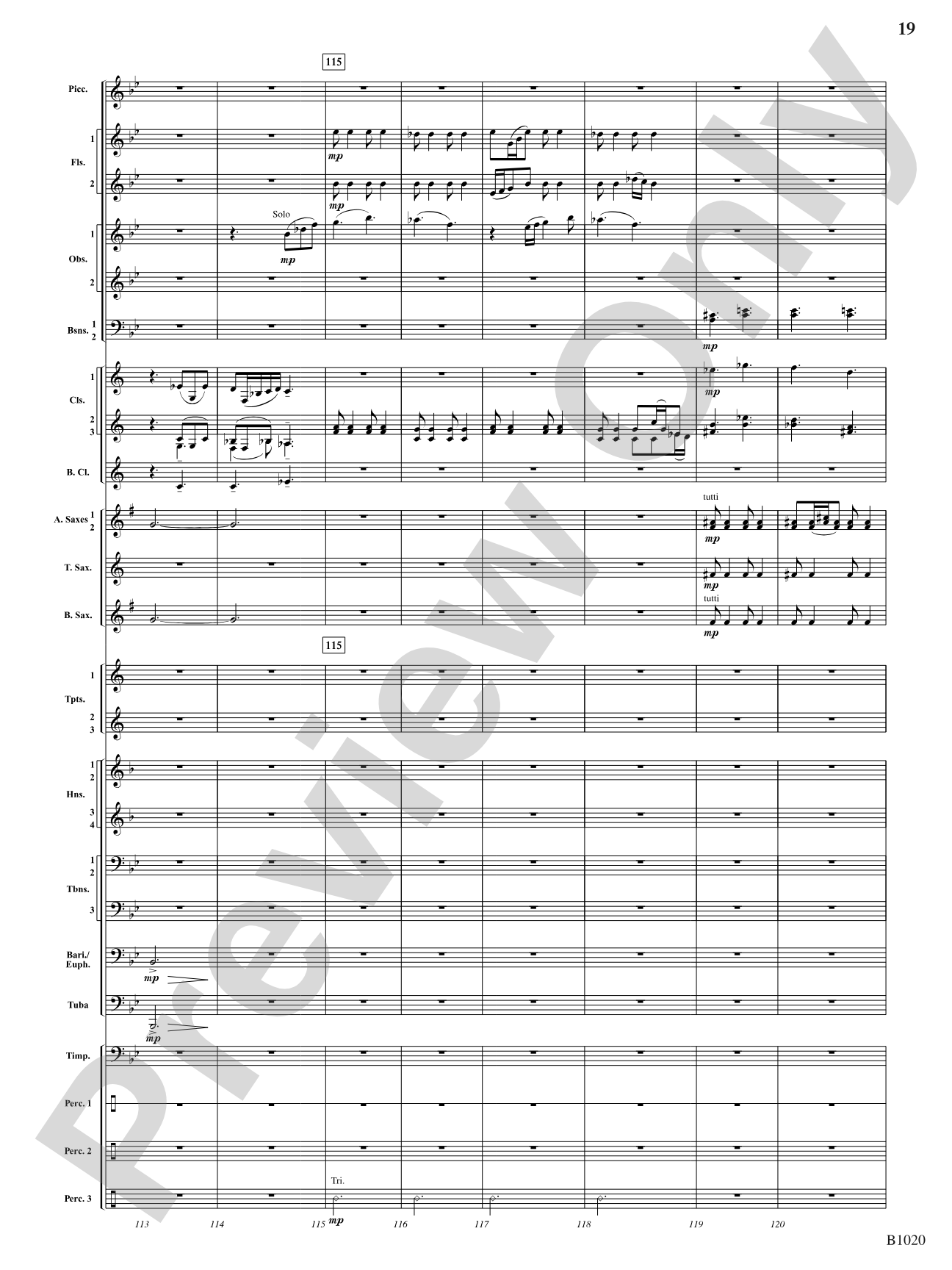 Summer Dances: Concert Band Conductor Score & Parts