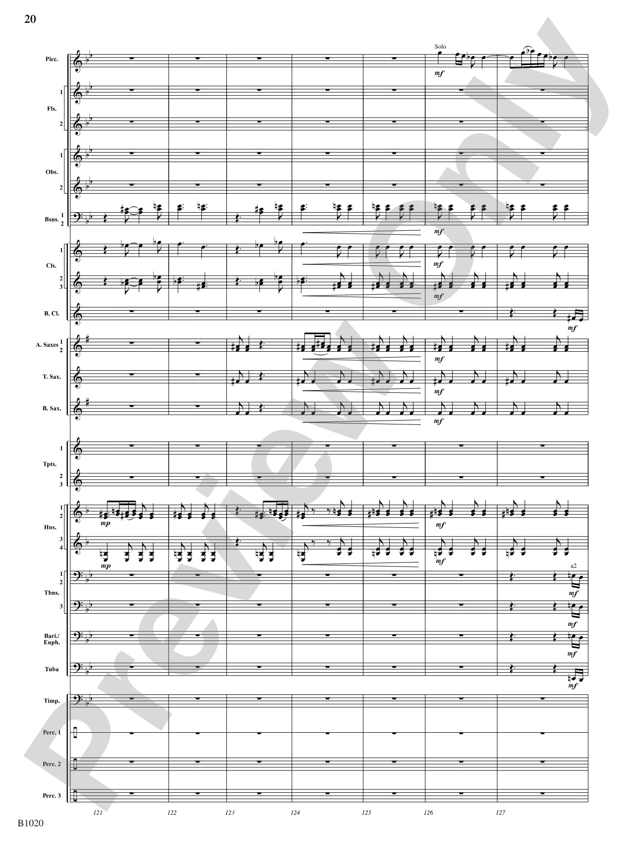 Summer Dances: Concert Band Conductor Score & Parts