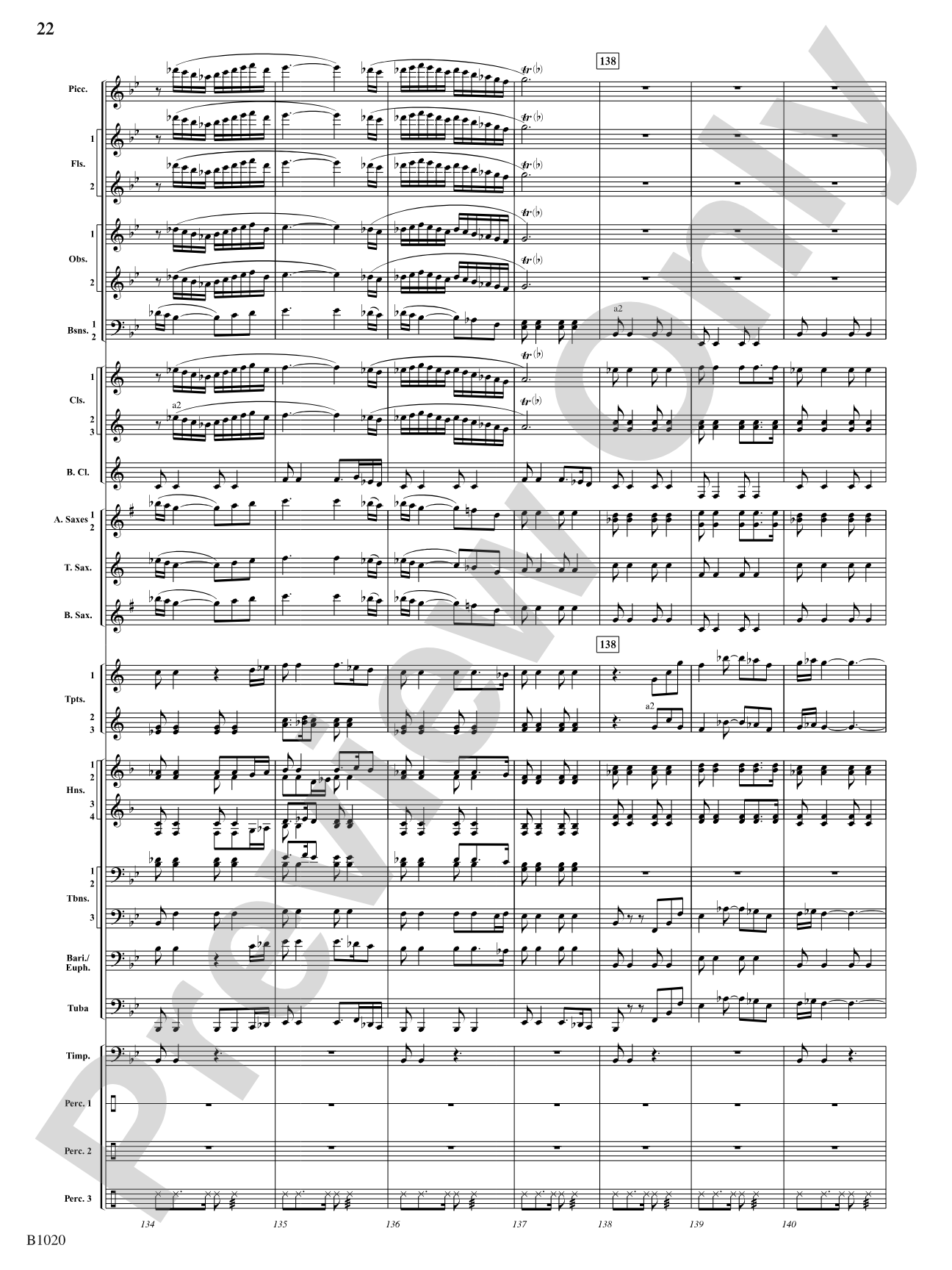 Summer Dances: Concert Band Conductor Score & Parts