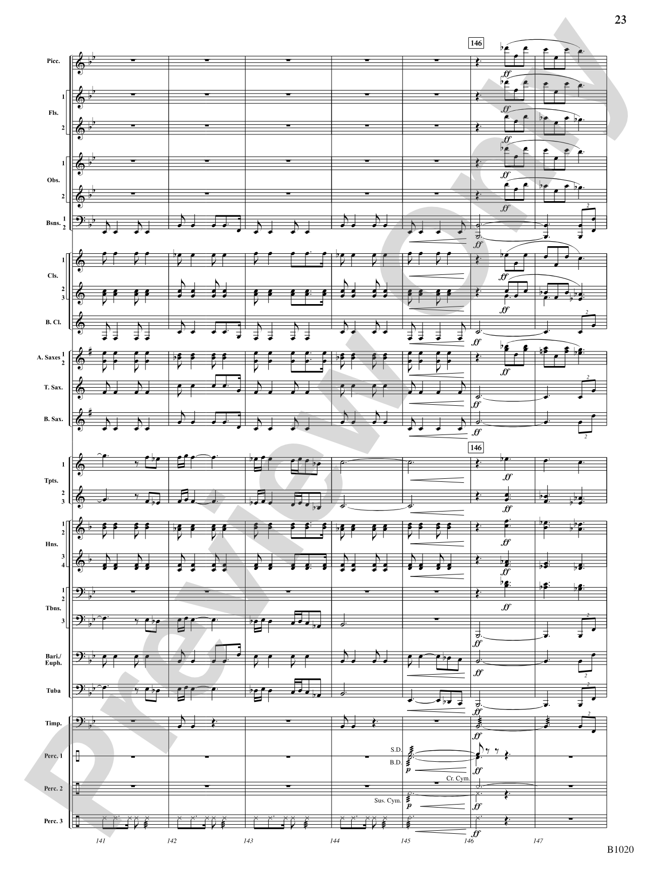 Summer Dances: Concert Band Conductor Score & Parts