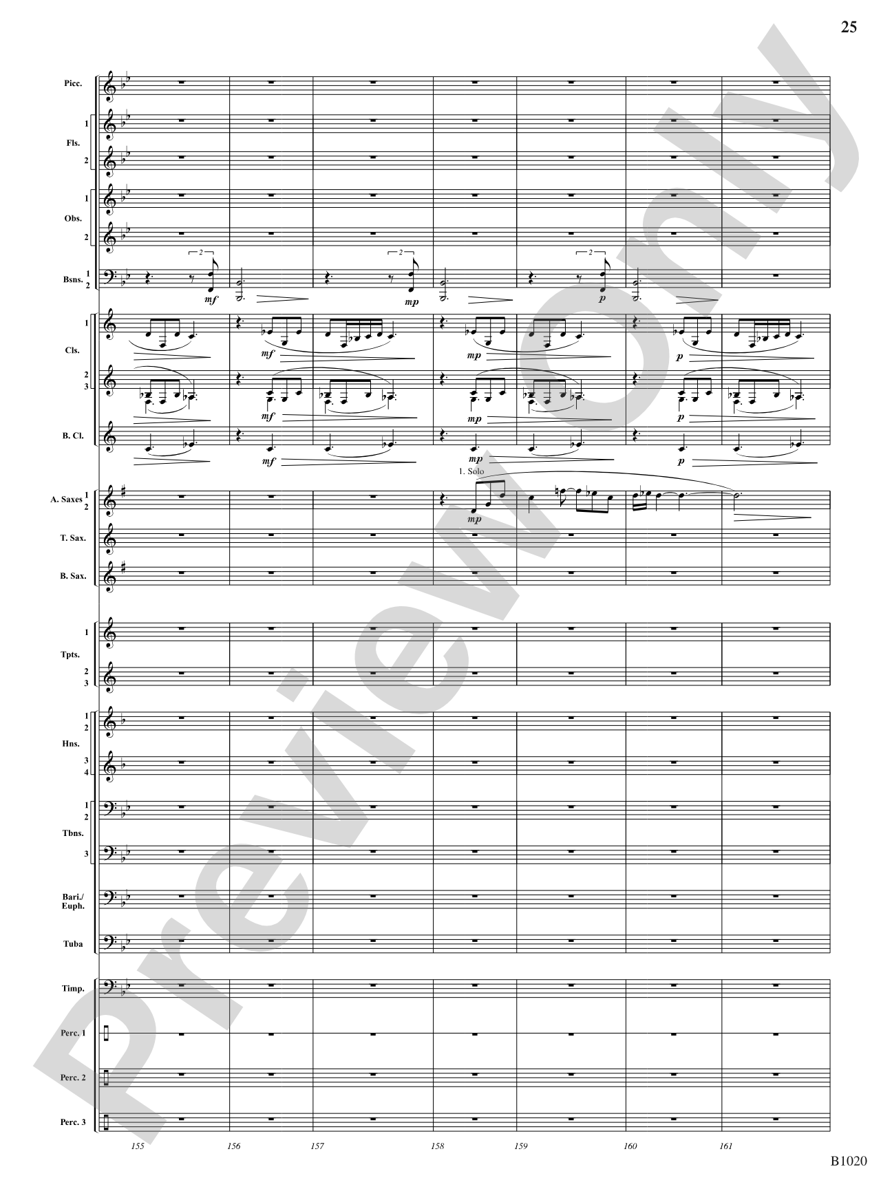 Summer Dances: Concert Band Conductor Score & Parts