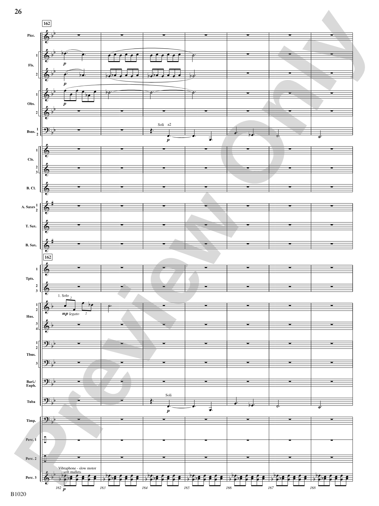 Summer Dances: Concert Band Conductor Score & Parts