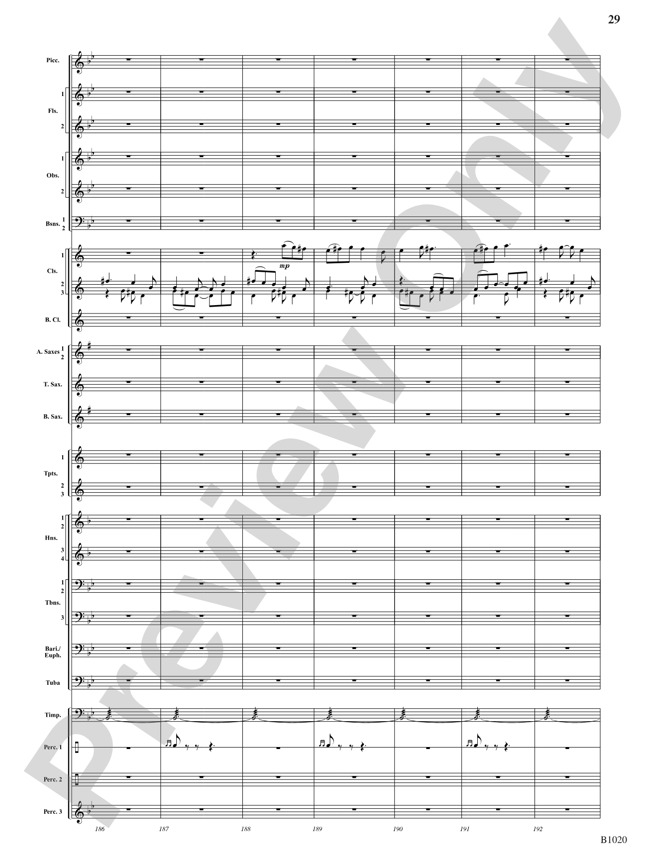 Summer Dances: Concert Band Conductor Score & Parts