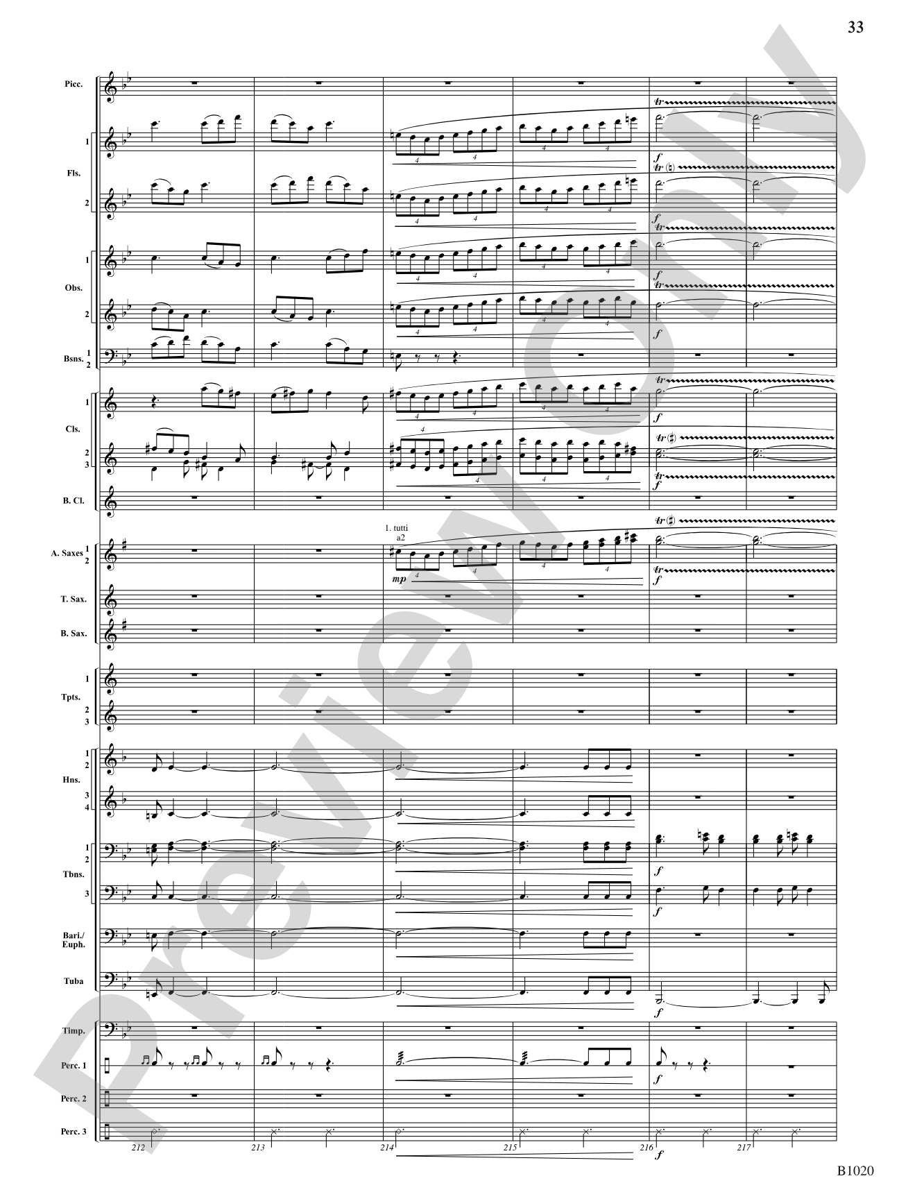 Summer Dances: Concert Band Conductor Score & Parts