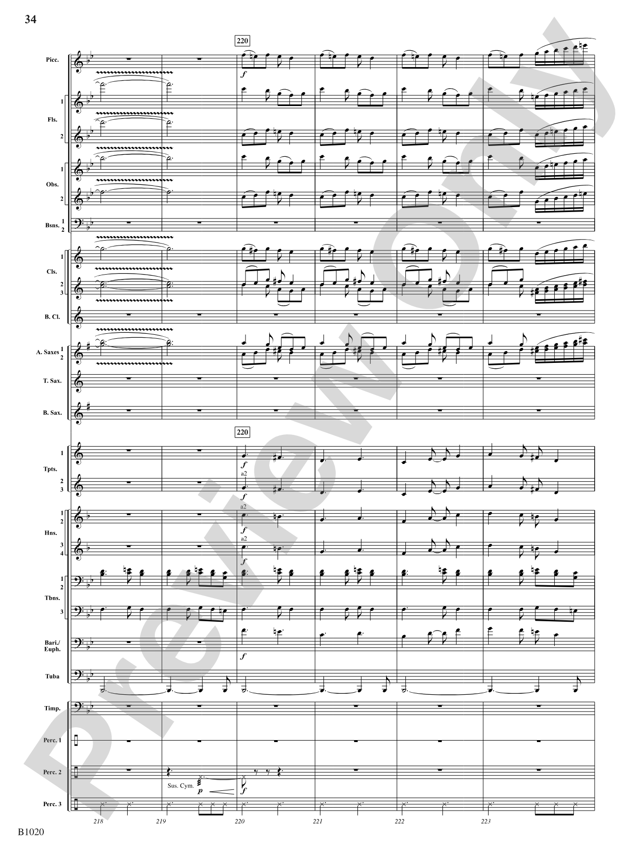 Summer Dances: Concert Band Conductor Score & Parts