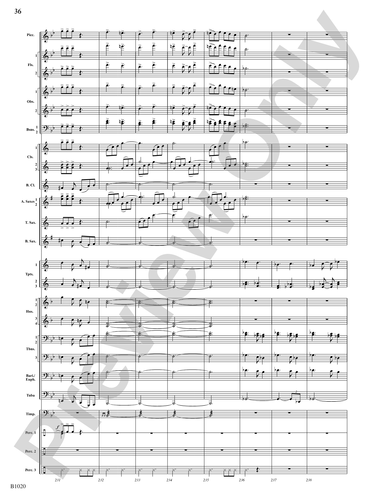 Summer Dances: Concert Band Conductor Score & Parts
