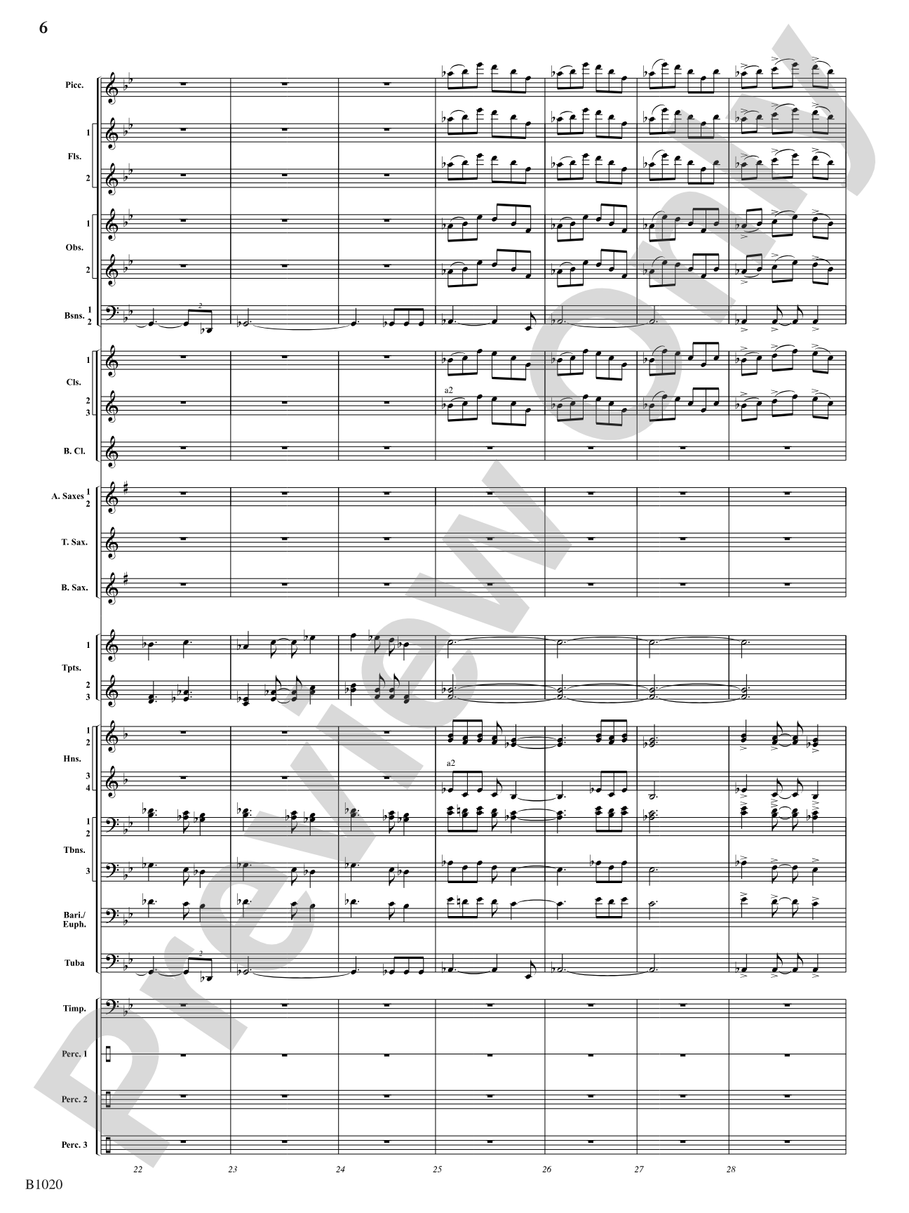 Summer Dances: Concert Band Conductor Score & Parts