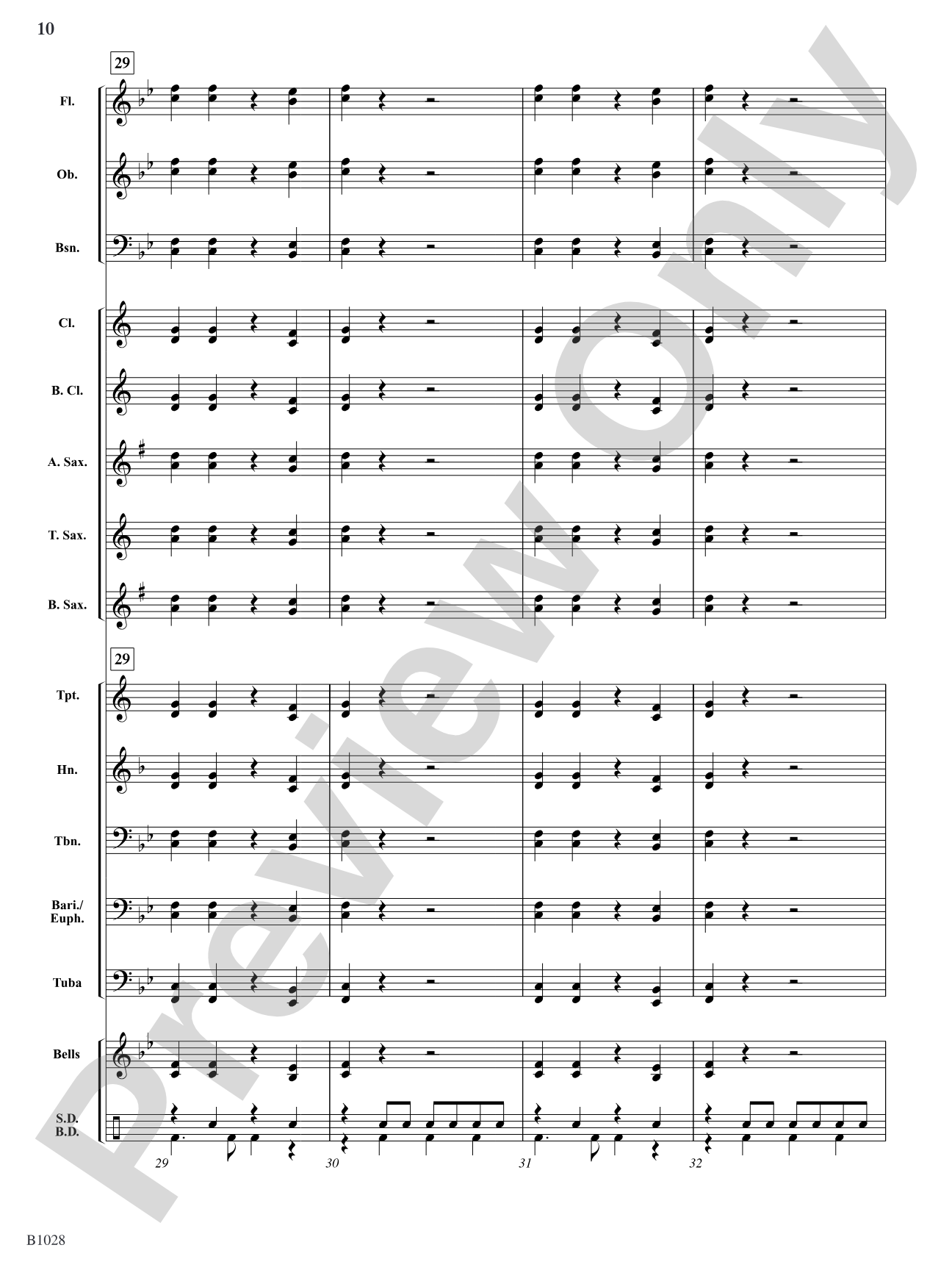 Barracuda Rock: Concert Band Conductor Score & Parts