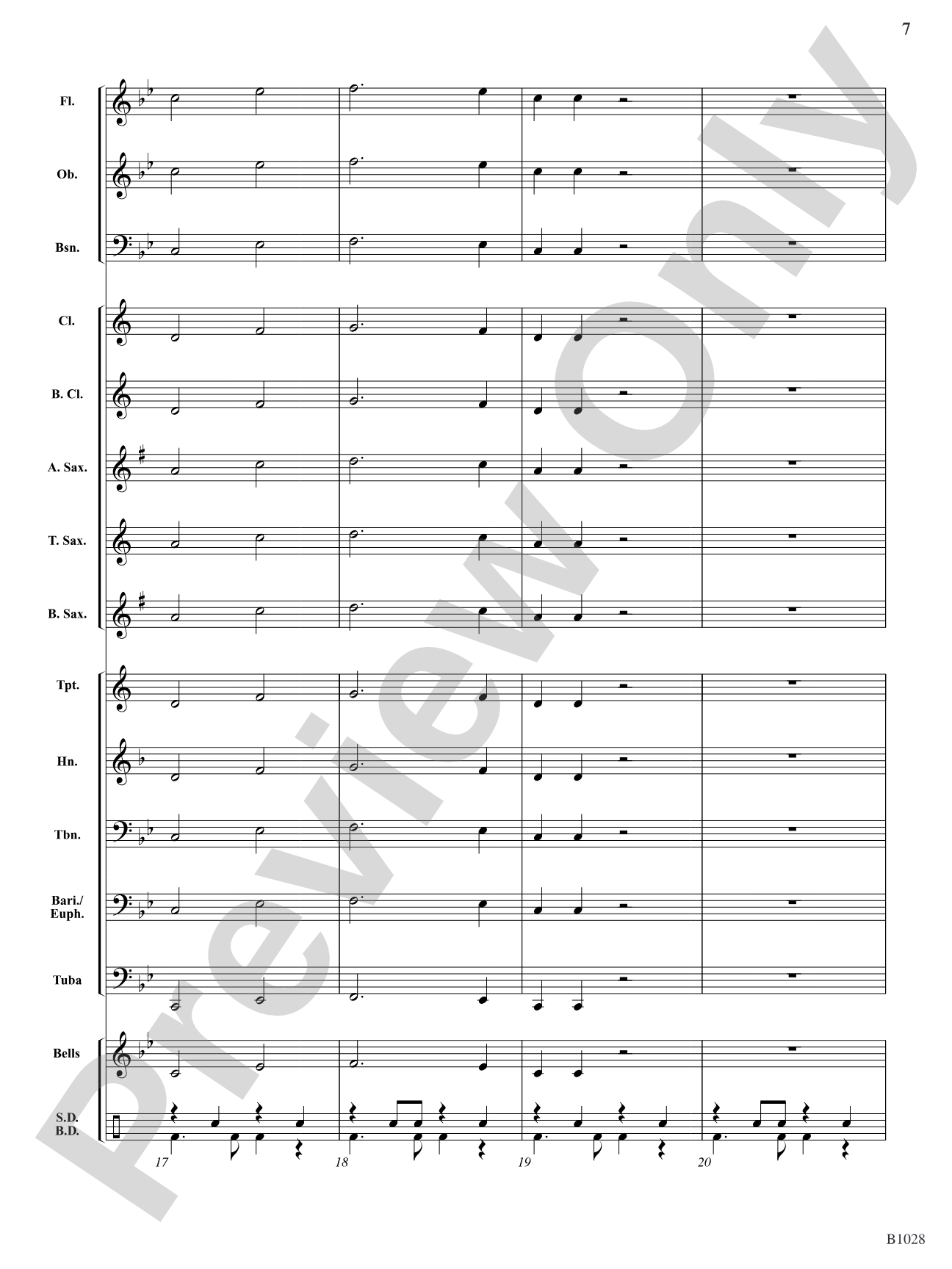Barracuda Rock: Concert Band Conductor Score & Parts