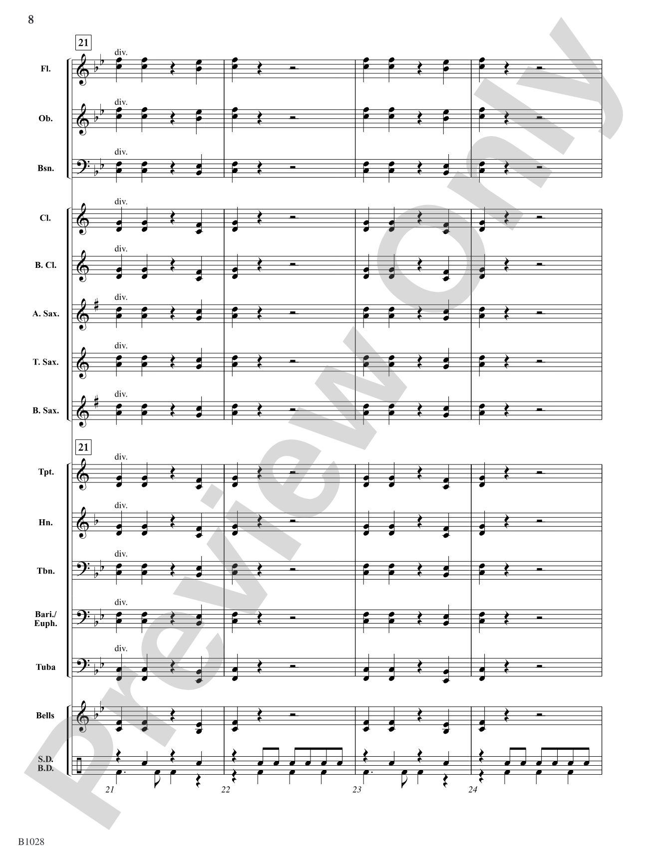 Barracuda Rock: Concert Band Conductor Score & Parts
