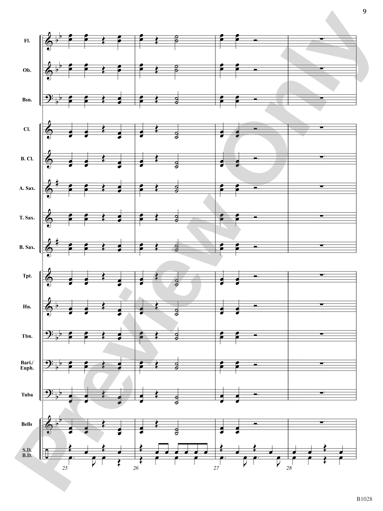 Barracuda Rock: Concert Band Conductor Score & Parts