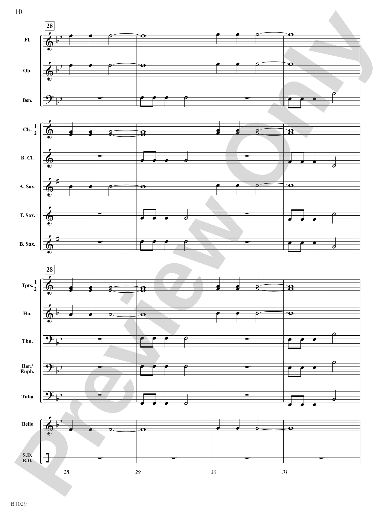 The Gettysburg Train: Concert Band Conductor Score & Parts