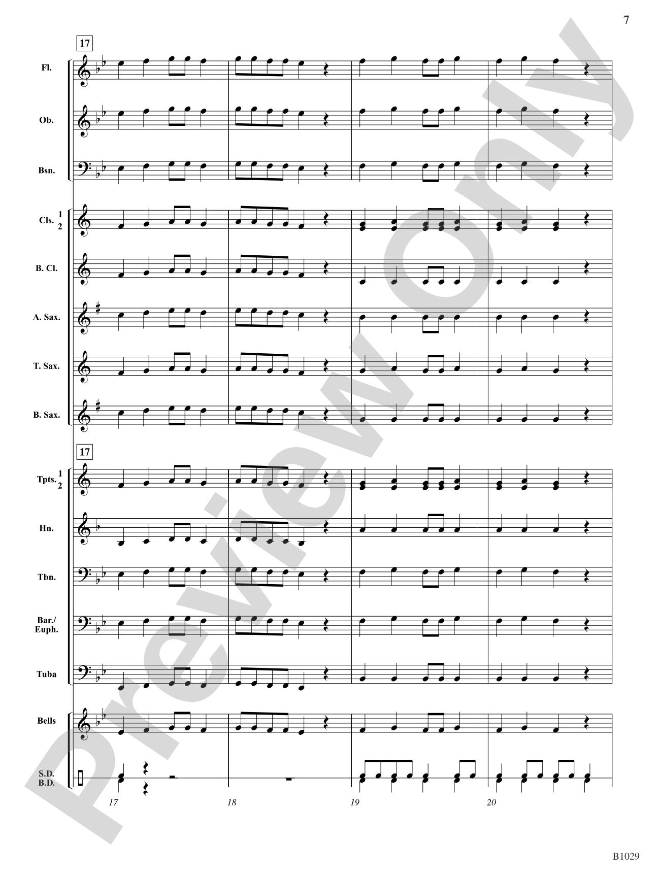 The Gettysburg Train: Concert Band Conductor Score & Parts