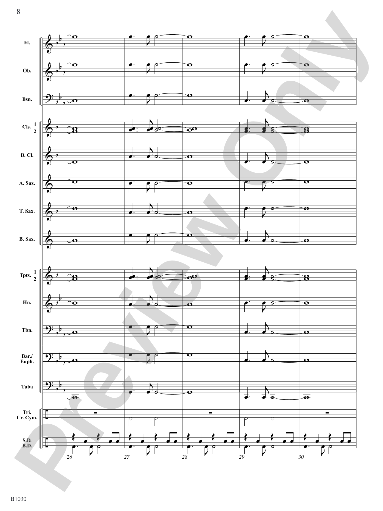 Shark Attack!: Concert Band Conductor Score & Parts