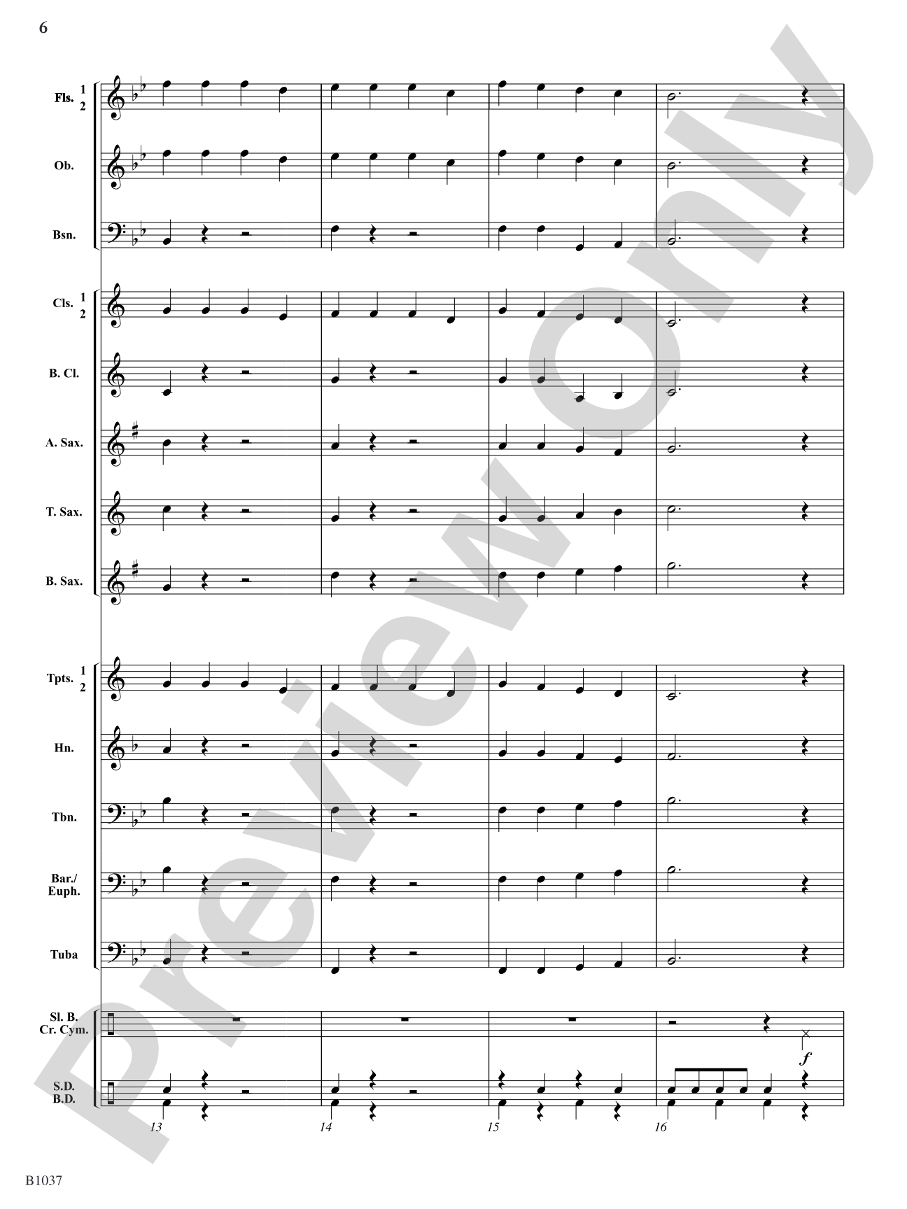 Reindeer Boogie: Concert Band Conductor Score & Parts