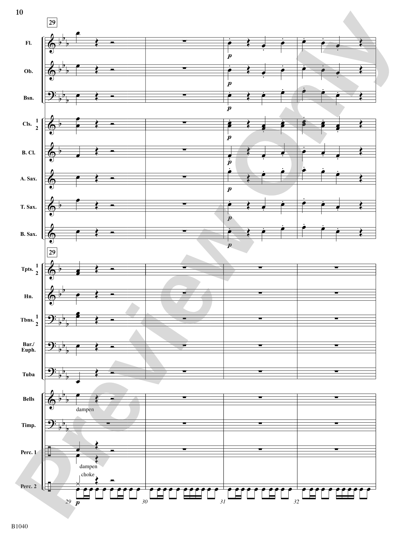 Camptown Variations: Concert Band Conductor Score & Parts