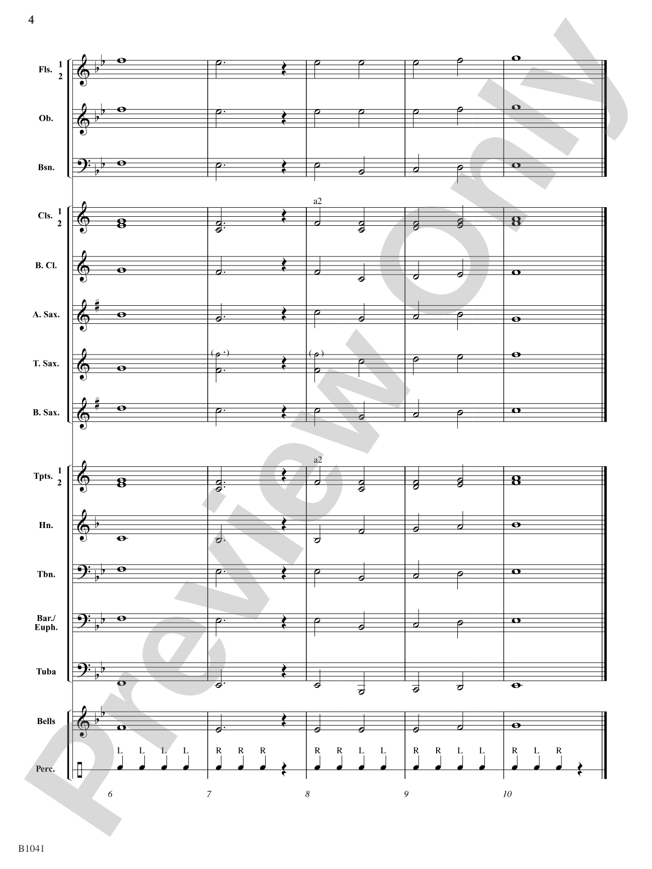 Tuning Up!: Concert Band Conductor Score & Parts