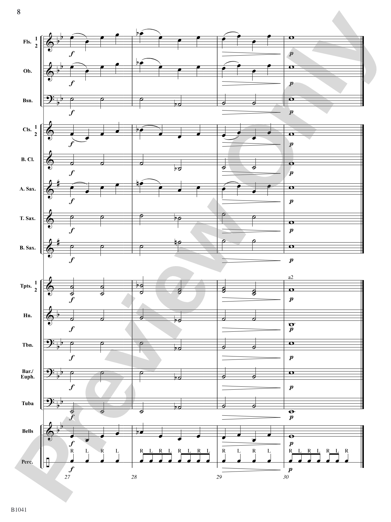 Tuning Up!: Concert Band Conductor Score & Parts
