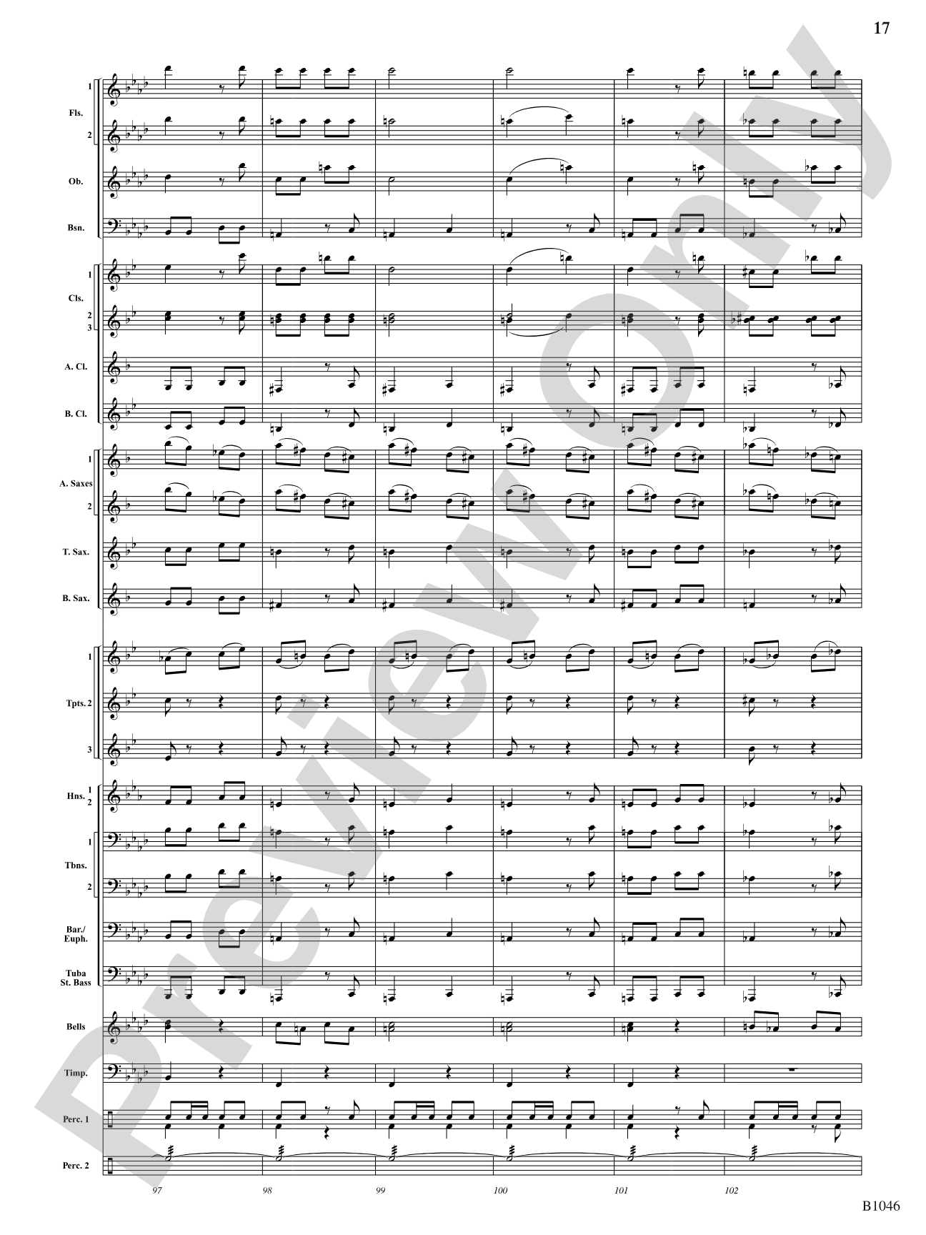 Finale from Dvorák's Symphony No. 8: Score