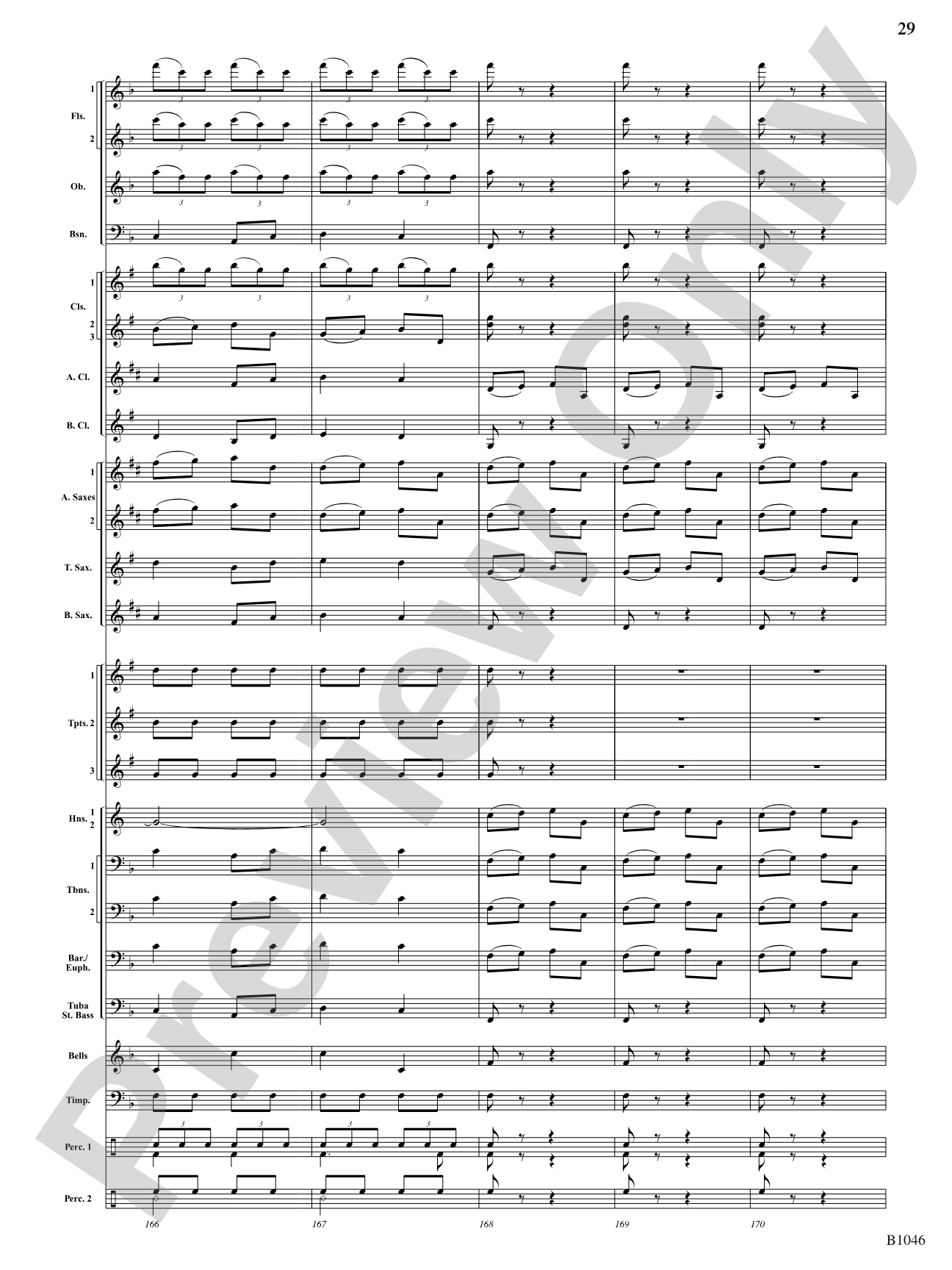 Finale from Dvorák's Symphony No. 8: Score