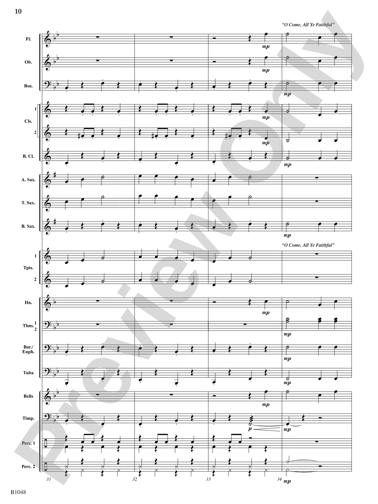 Instant Christmas Spirit (Just Add Band and Stir): Concert Band Conductor Score & Parts