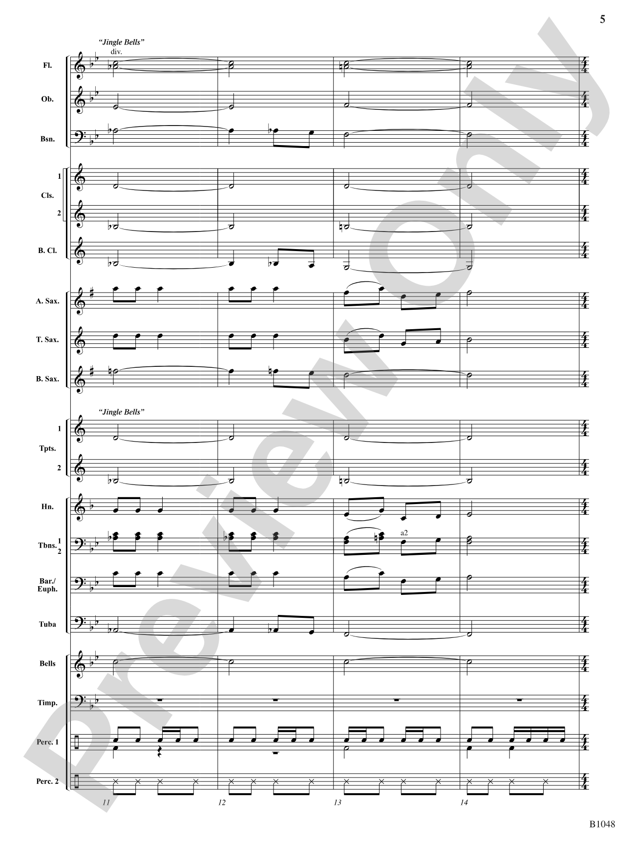 Instant Christmas Spirit (Just Add Band and Stir): Concert Band Conductor Score & Parts