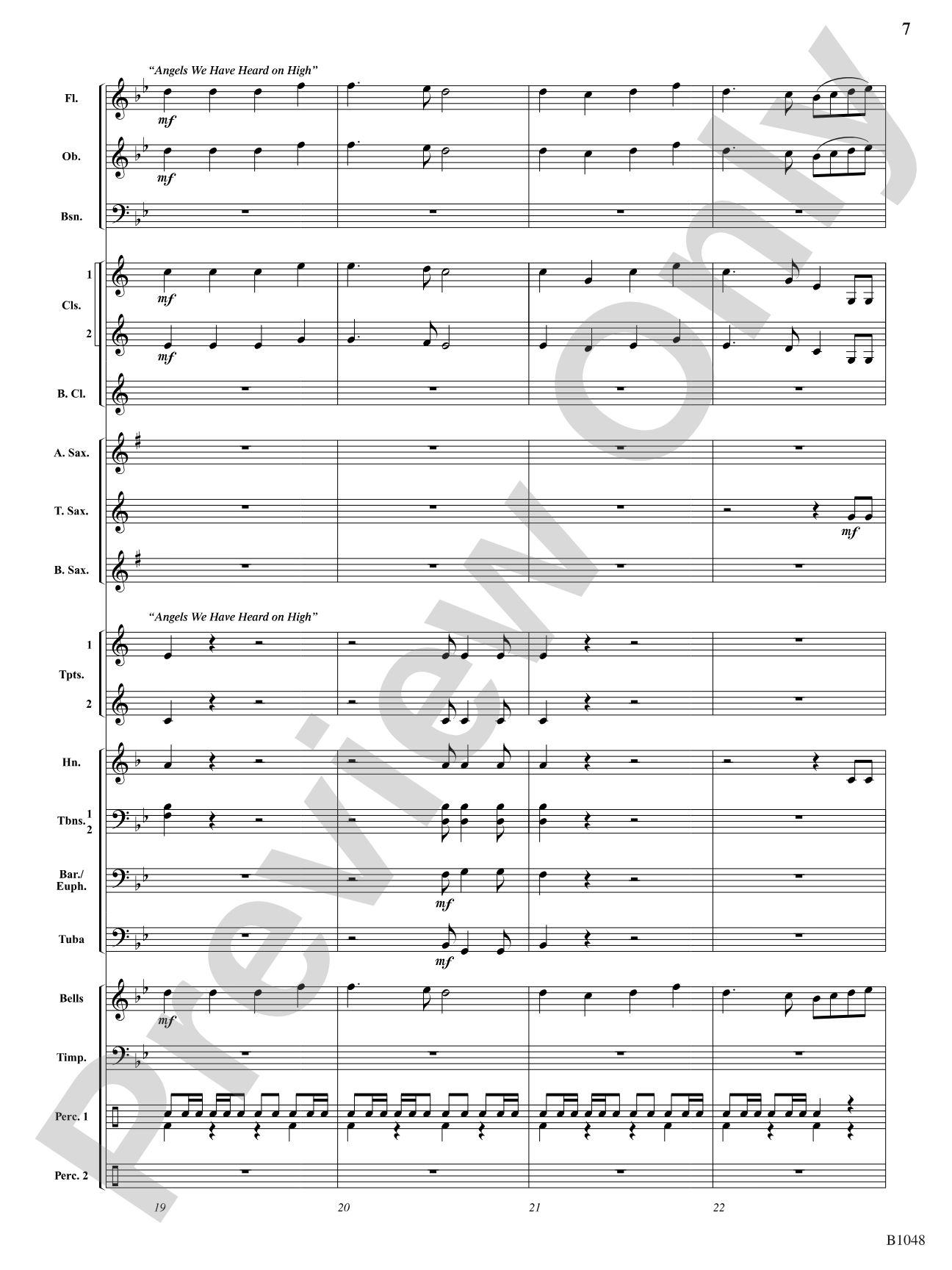 Instant Christmas Spirit (Just Add Band and Stir): Concert Band Conductor Score & Parts