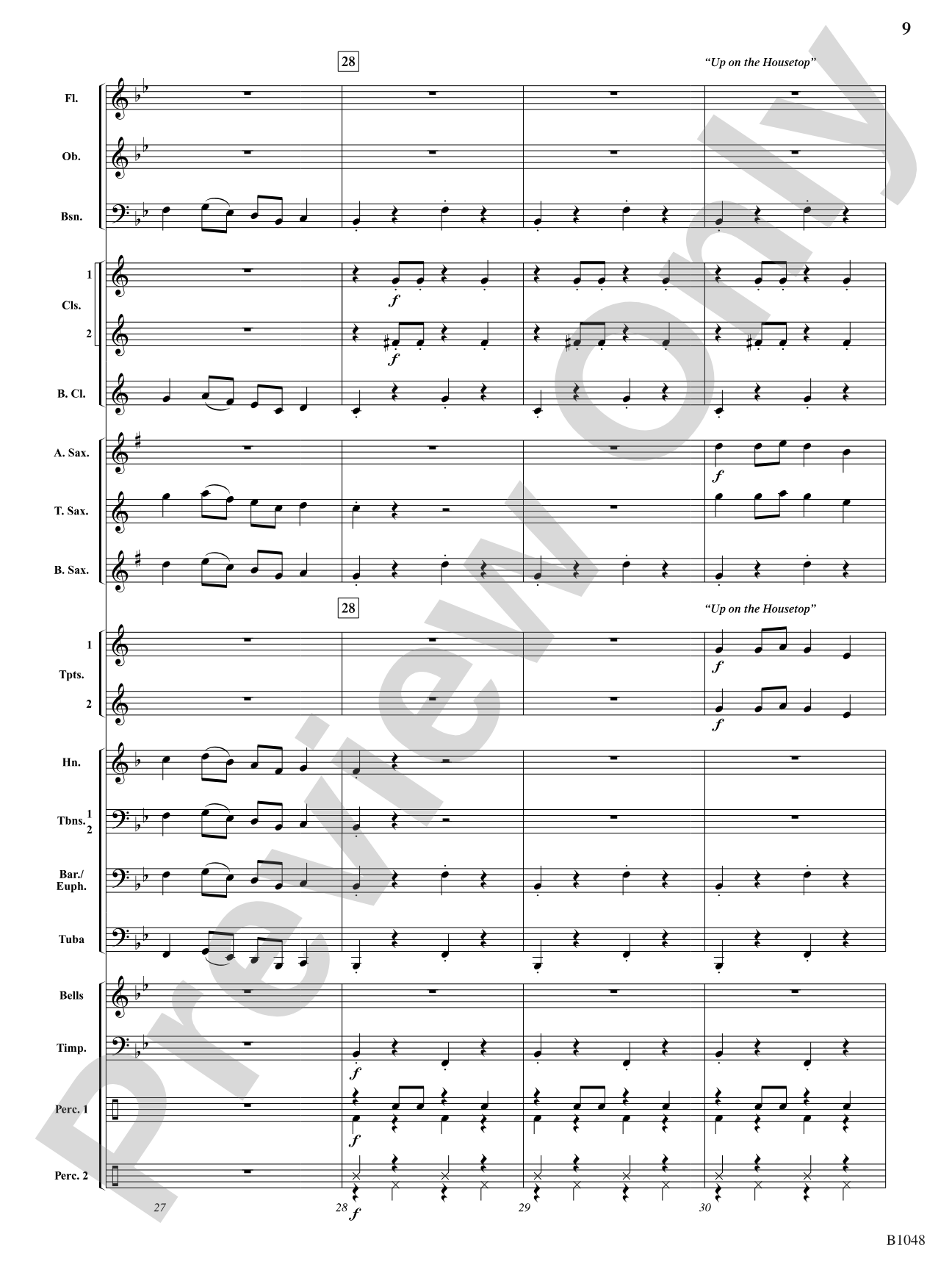 Instant Christmas Spirit (Just Add Band and Stir): Concert Band Conductor Score & Parts
