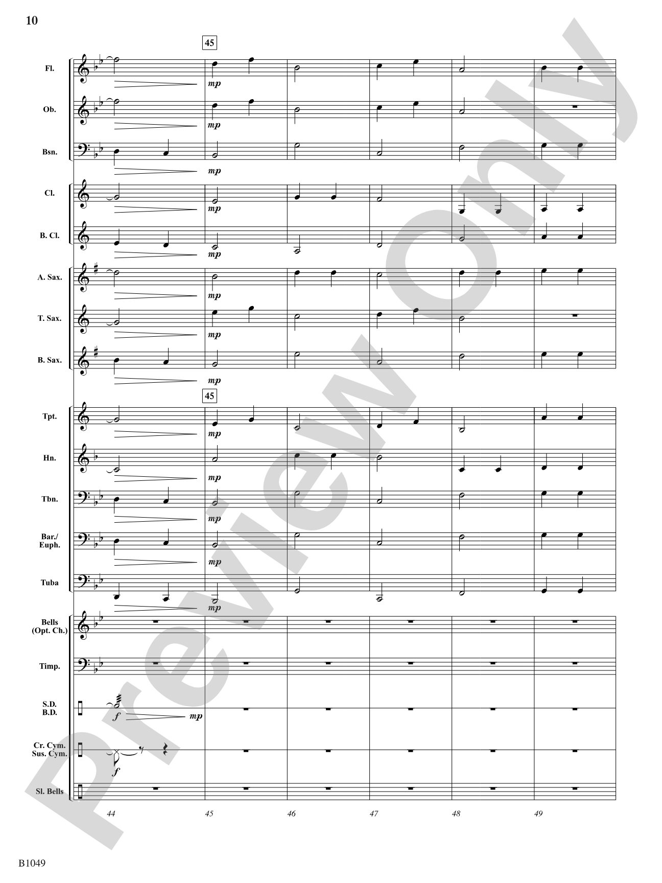 Christmas Magic: Concert Band Conductor Score & Parts