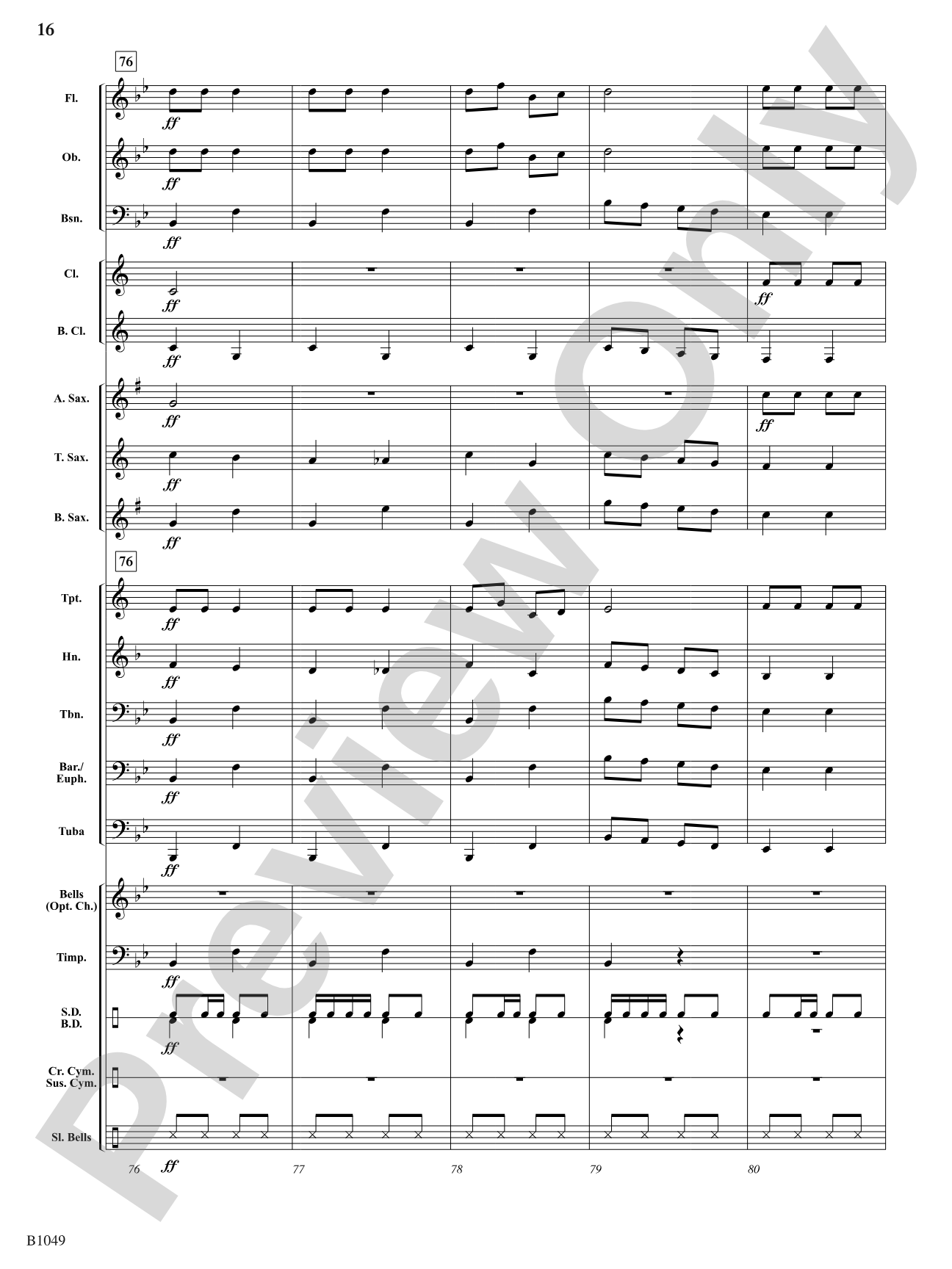 Christmas Magic: Concert Band Conductor Score & Parts