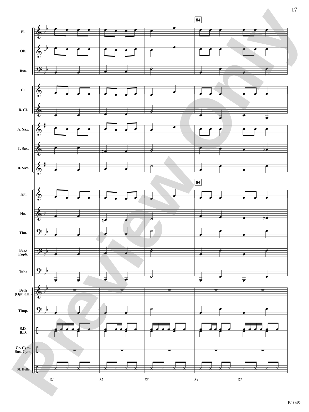 Christmas Magic: Concert Band Conductor Score & Parts