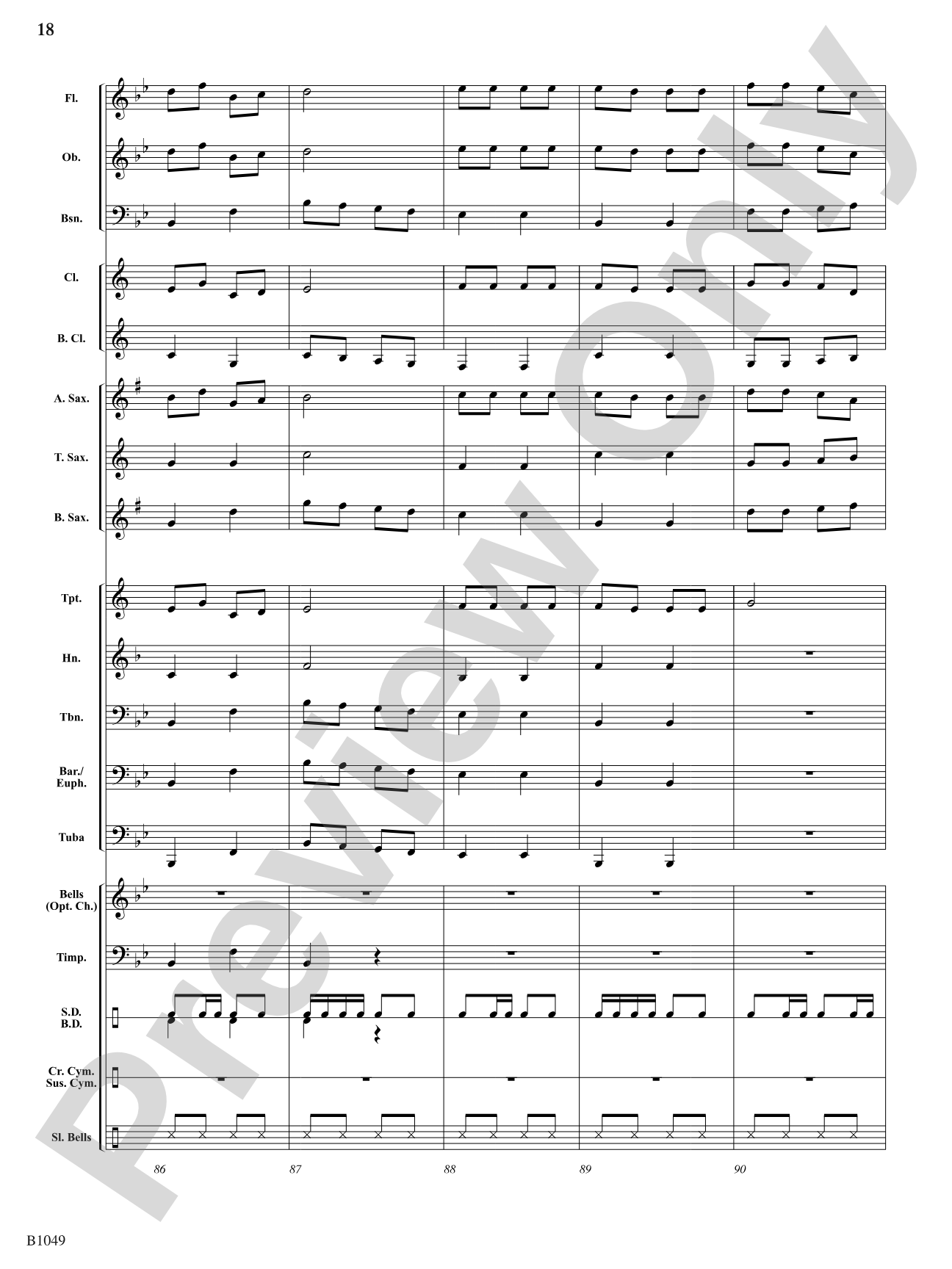 Christmas Magic: Concert Band Conductor Score & Parts