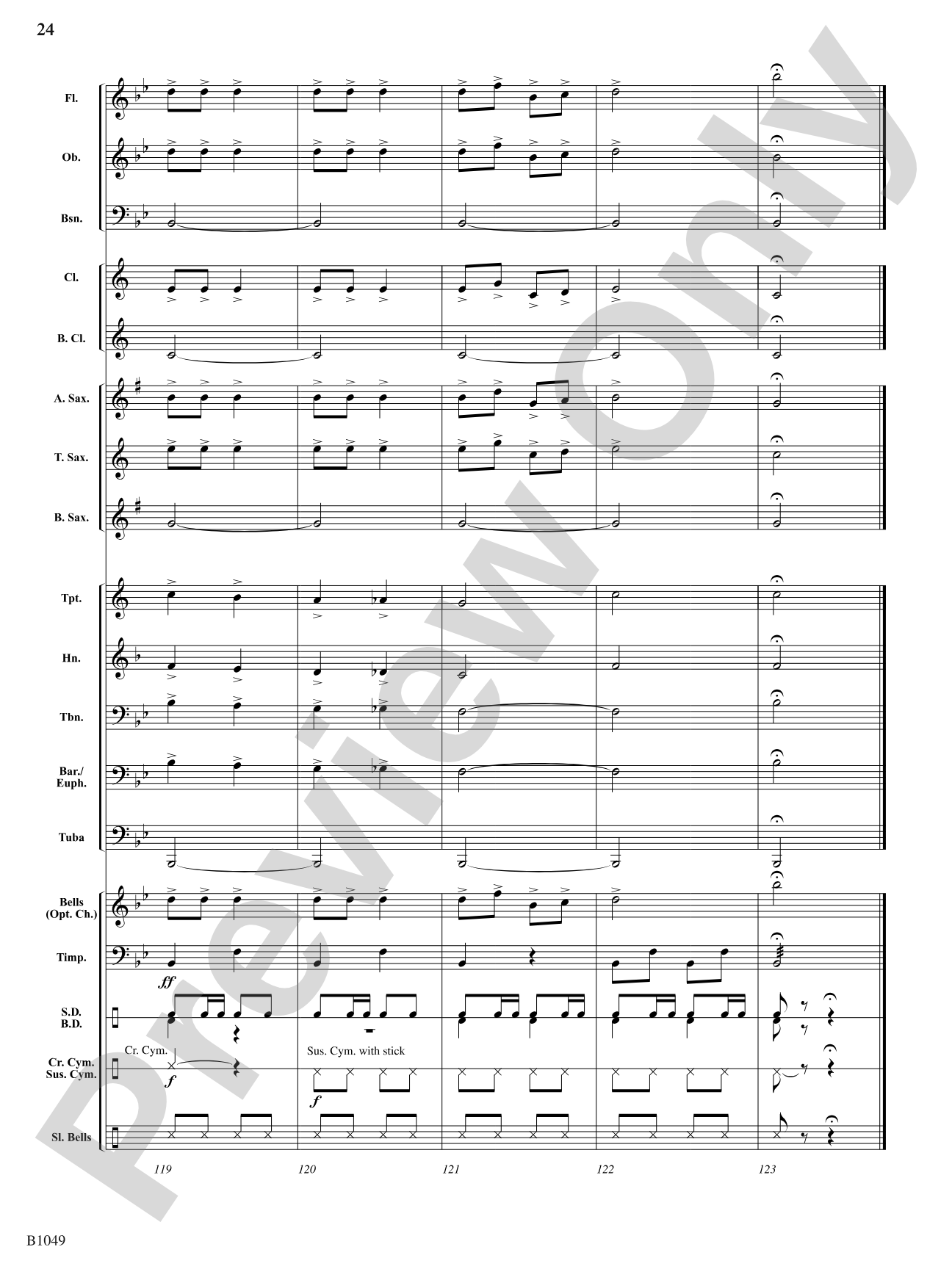 Christmas Magic: Concert Band Conductor Score & Parts