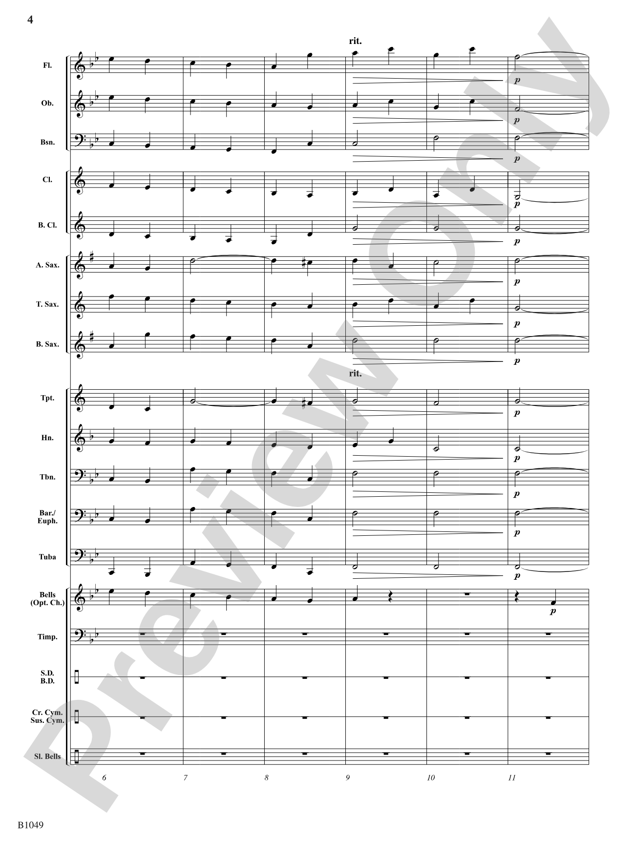 Christmas Magic: Concert Band Conductor Score & Parts