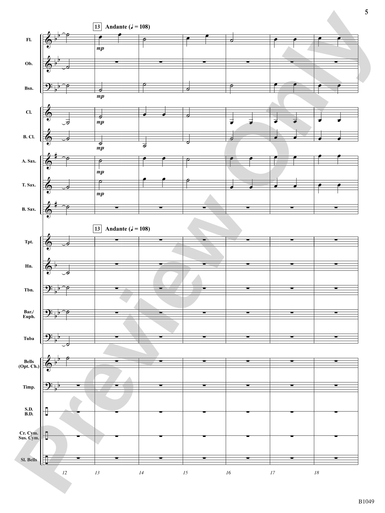 Christmas Magic: Concert Band Conductor Score & Parts