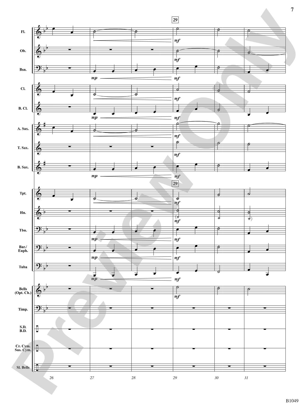 Christmas Magic: Concert Band Conductor Score & Parts