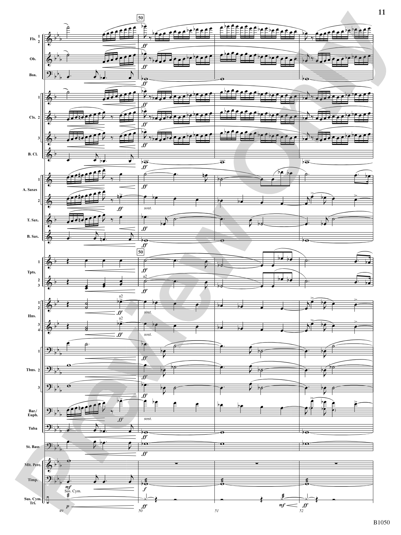 When Summer's in the Meadow: Concert Band Conductor Score & Parts
