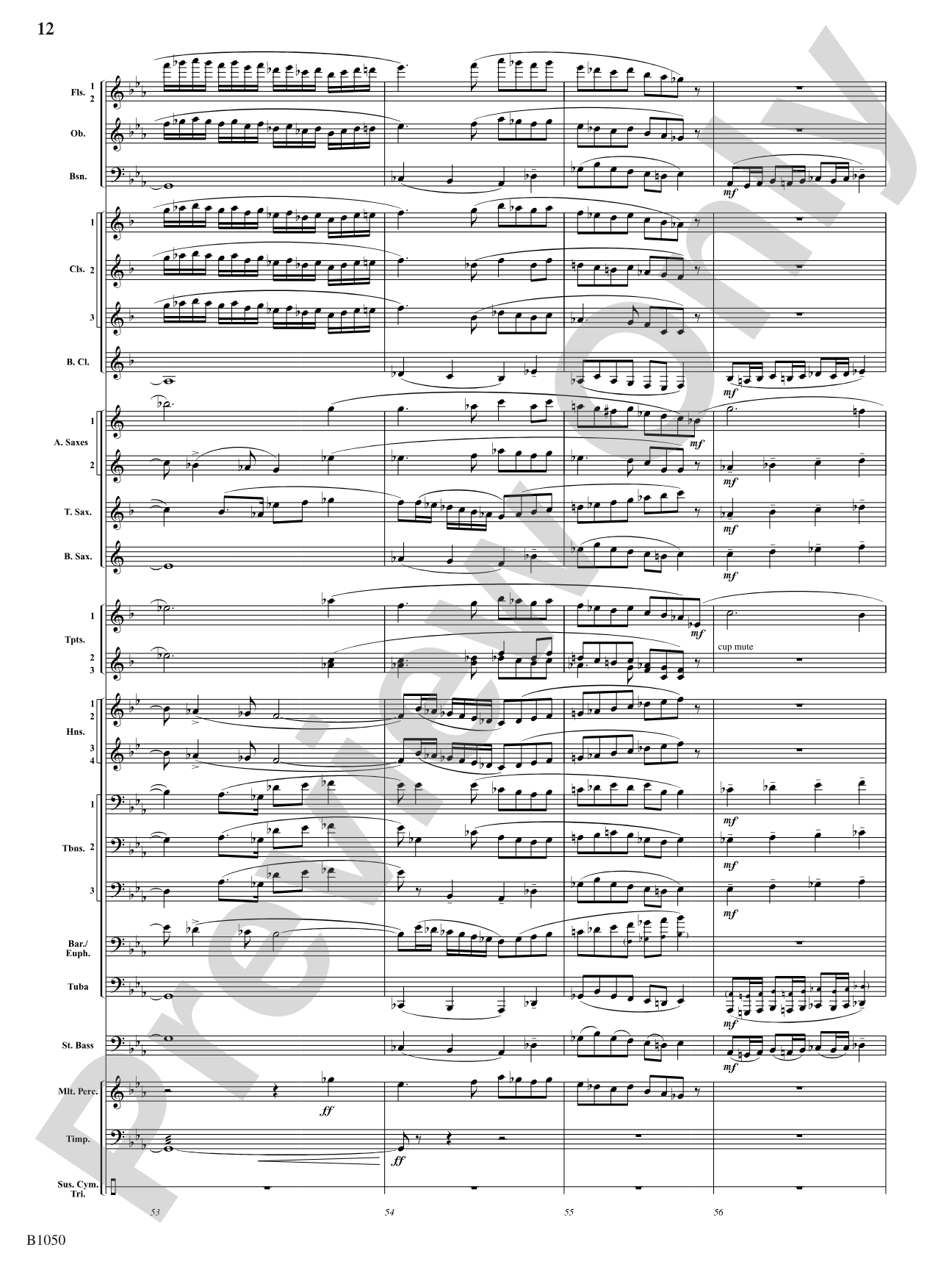 When Summer's in the Meadow: Concert Band Conductor Score & Parts