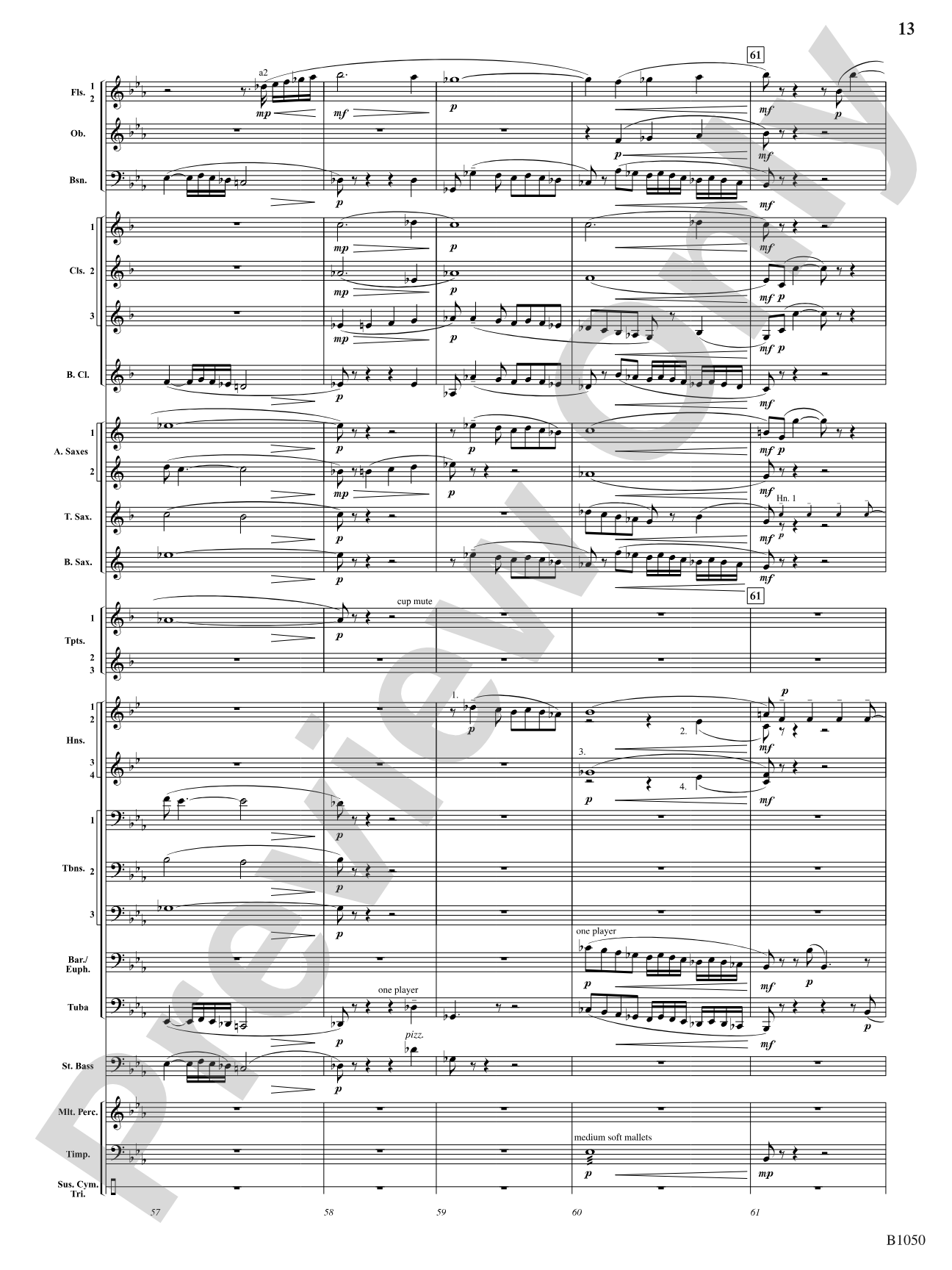 When Summer's in the Meadow: Concert Band Conductor Score & Parts