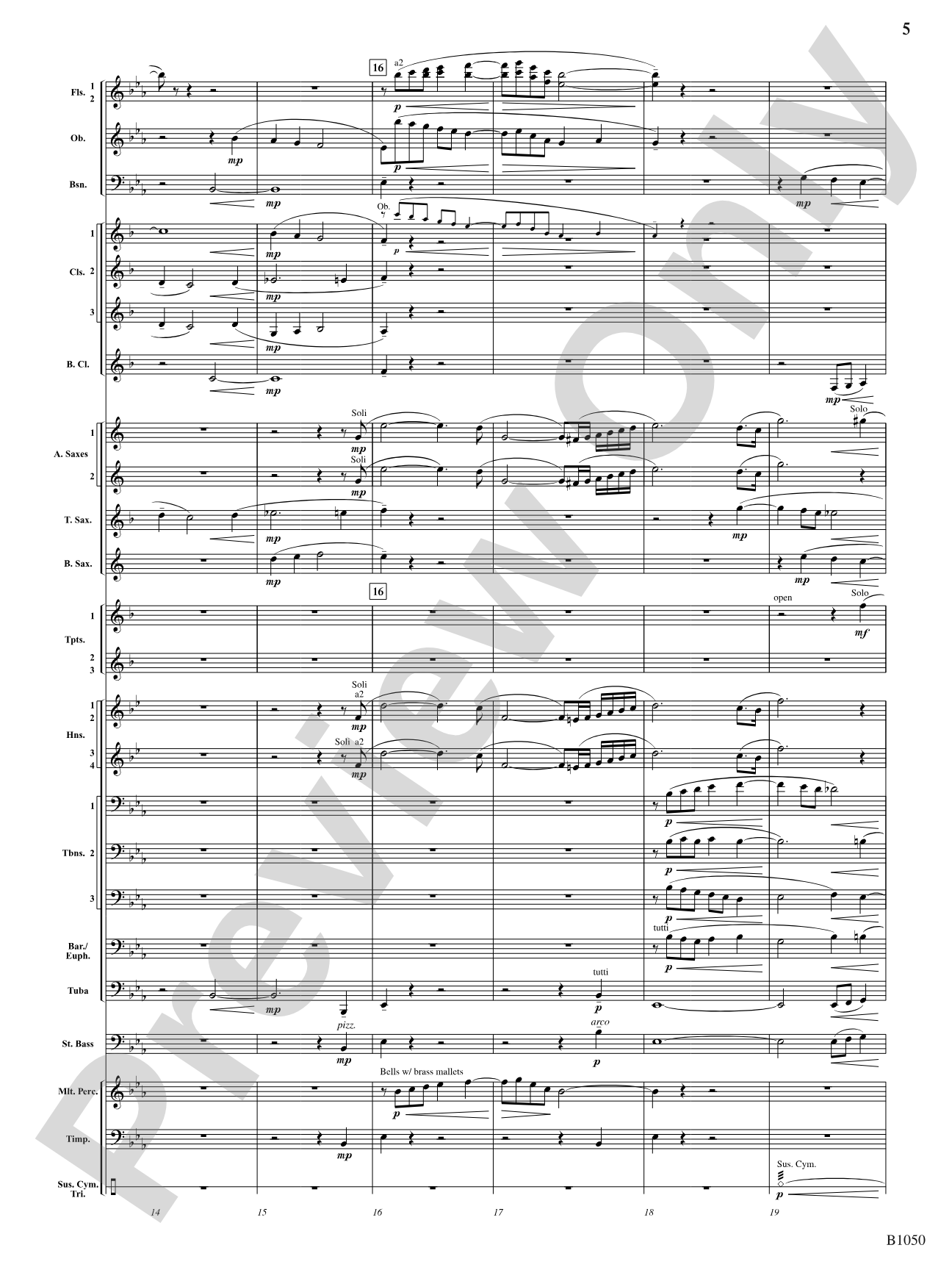 When Summer's in the Meadow: Concert Band Conductor Score & Parts