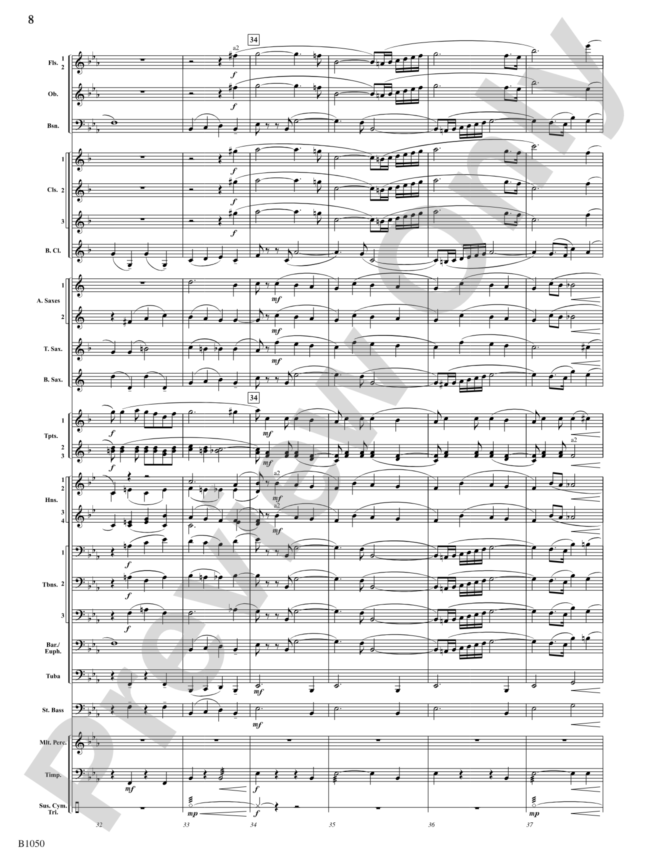 When Summer's in the Meadow: Concert Band Conductor Score & Parts