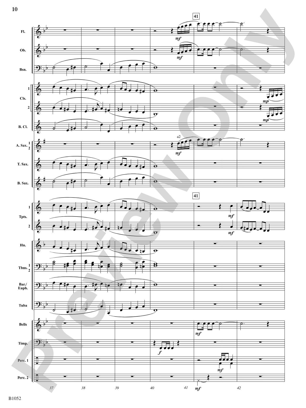 Blue Ridge Impressions: Concert Band Conductor Score & Parts