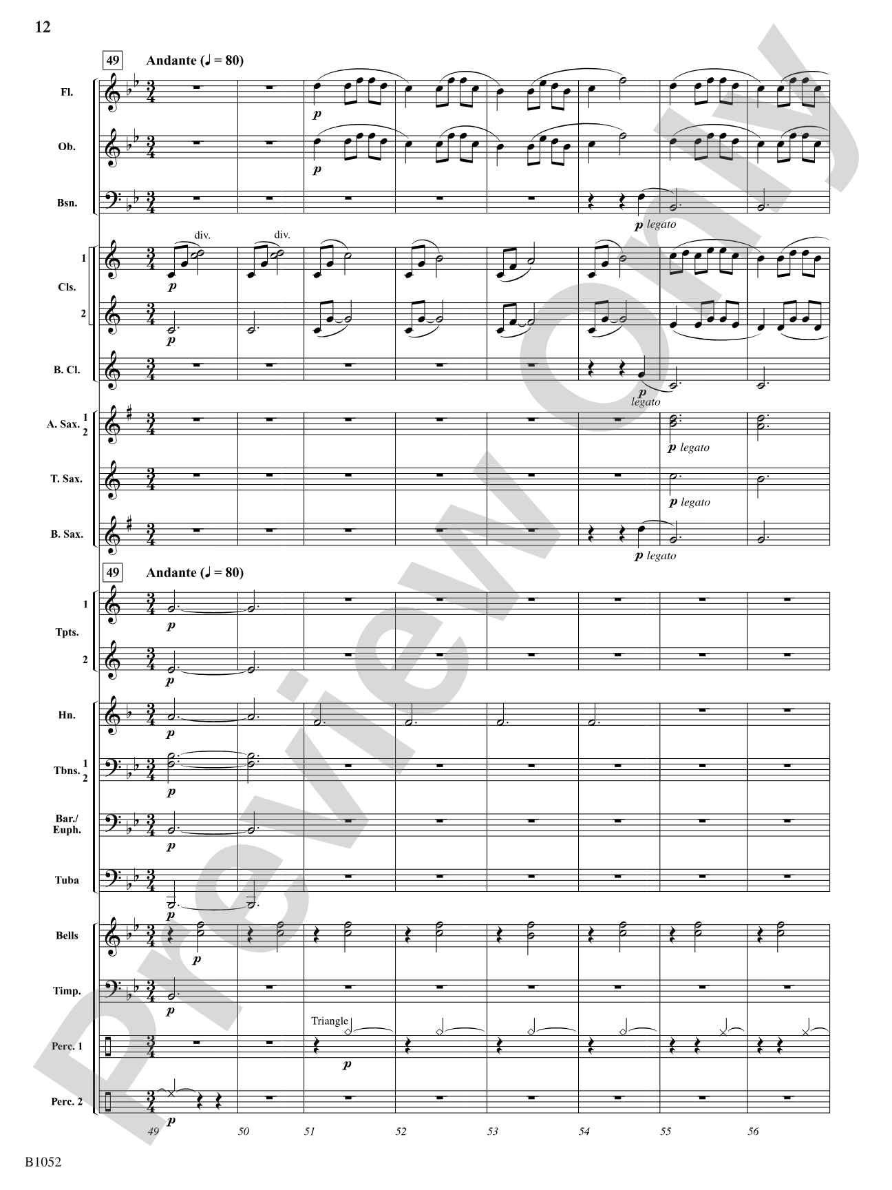 Blue Ridge Impressions: Concert Band Conductor Score & Parts