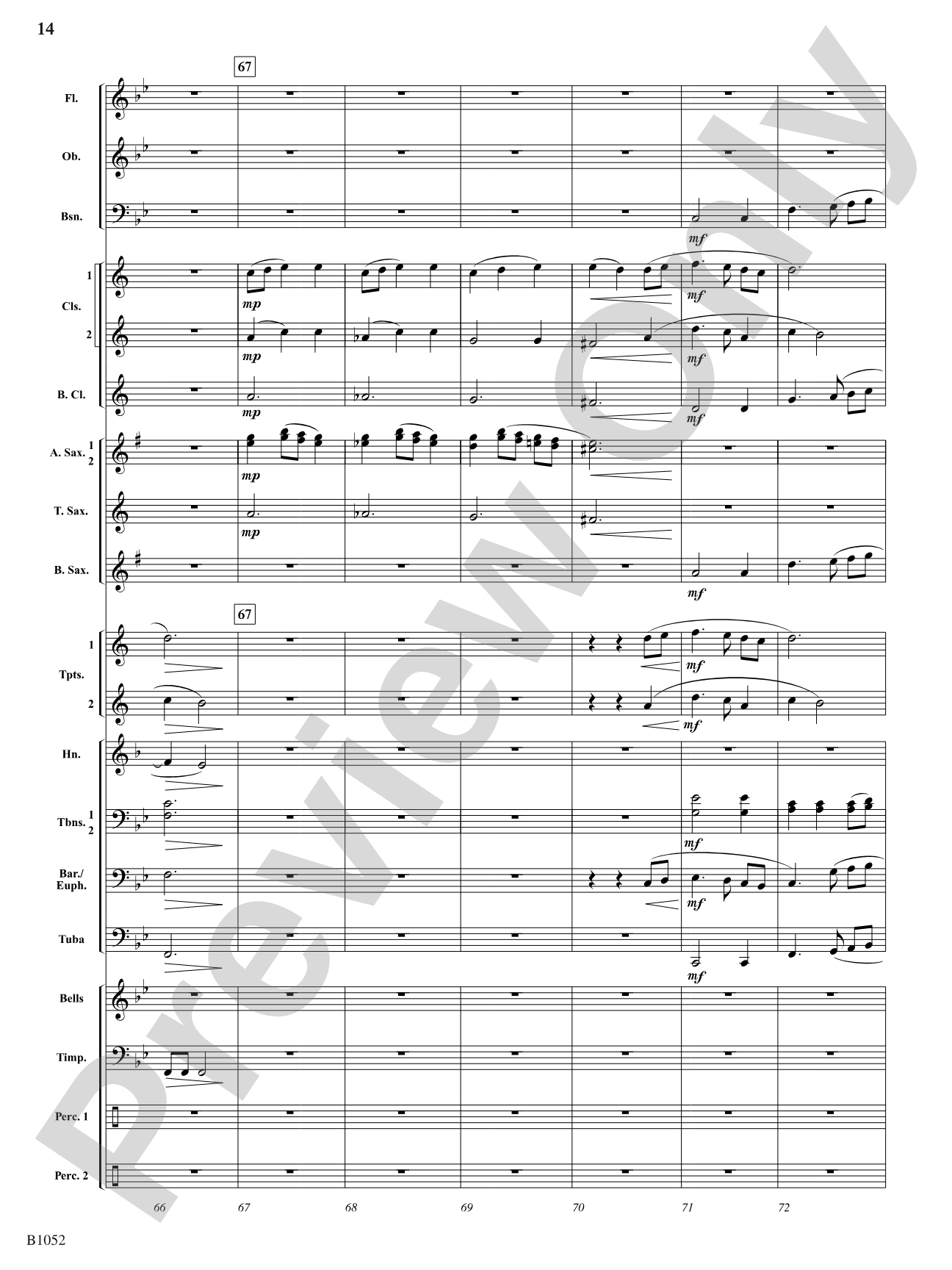 Blue Ridge Impressions: Concert Band Conductor Score & Parts