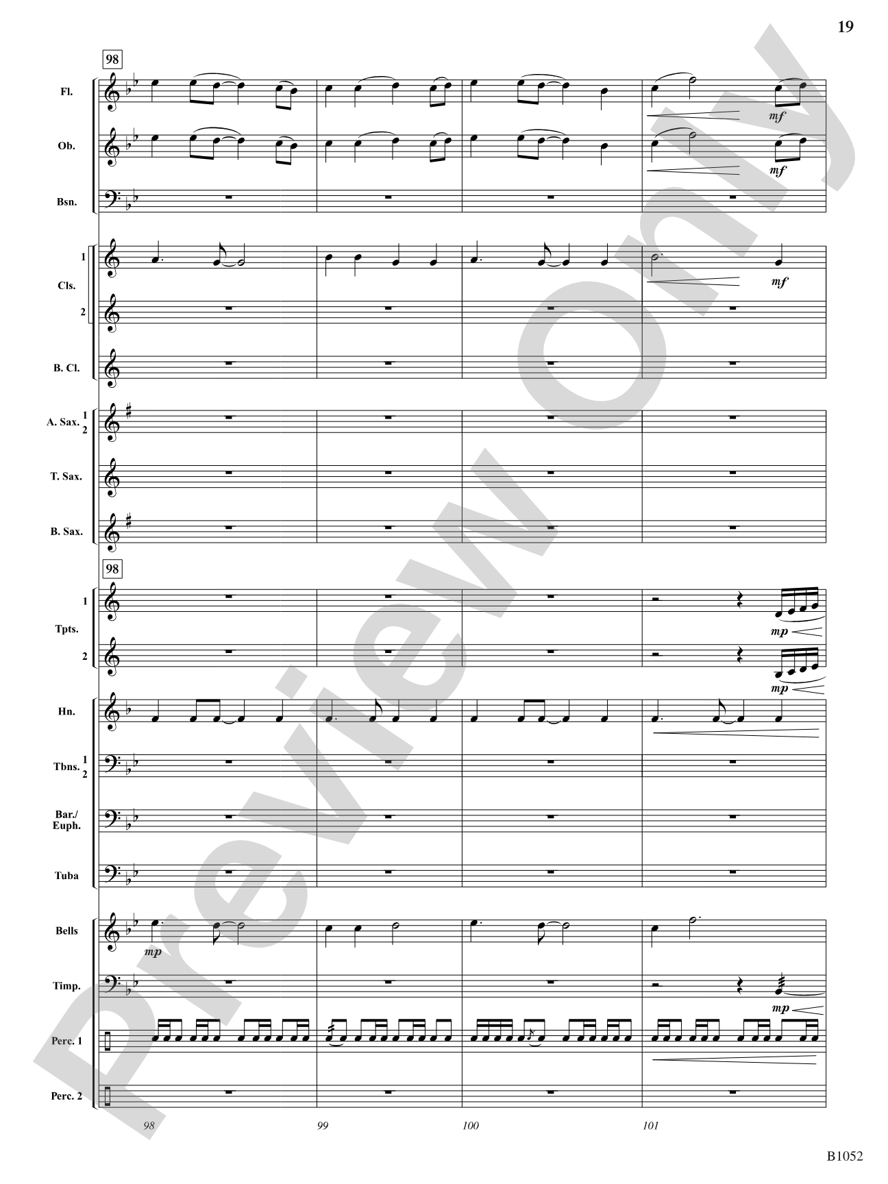 Blue Ridge Impressions: Concert Band Conductor Score & Parts